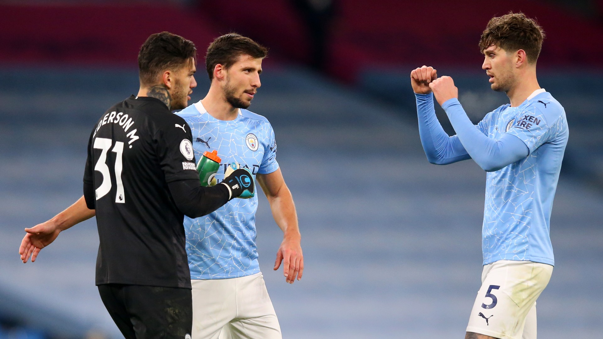 'I absolutely love playing with Dias' - Stones hails Manchester City team-mate following return to form