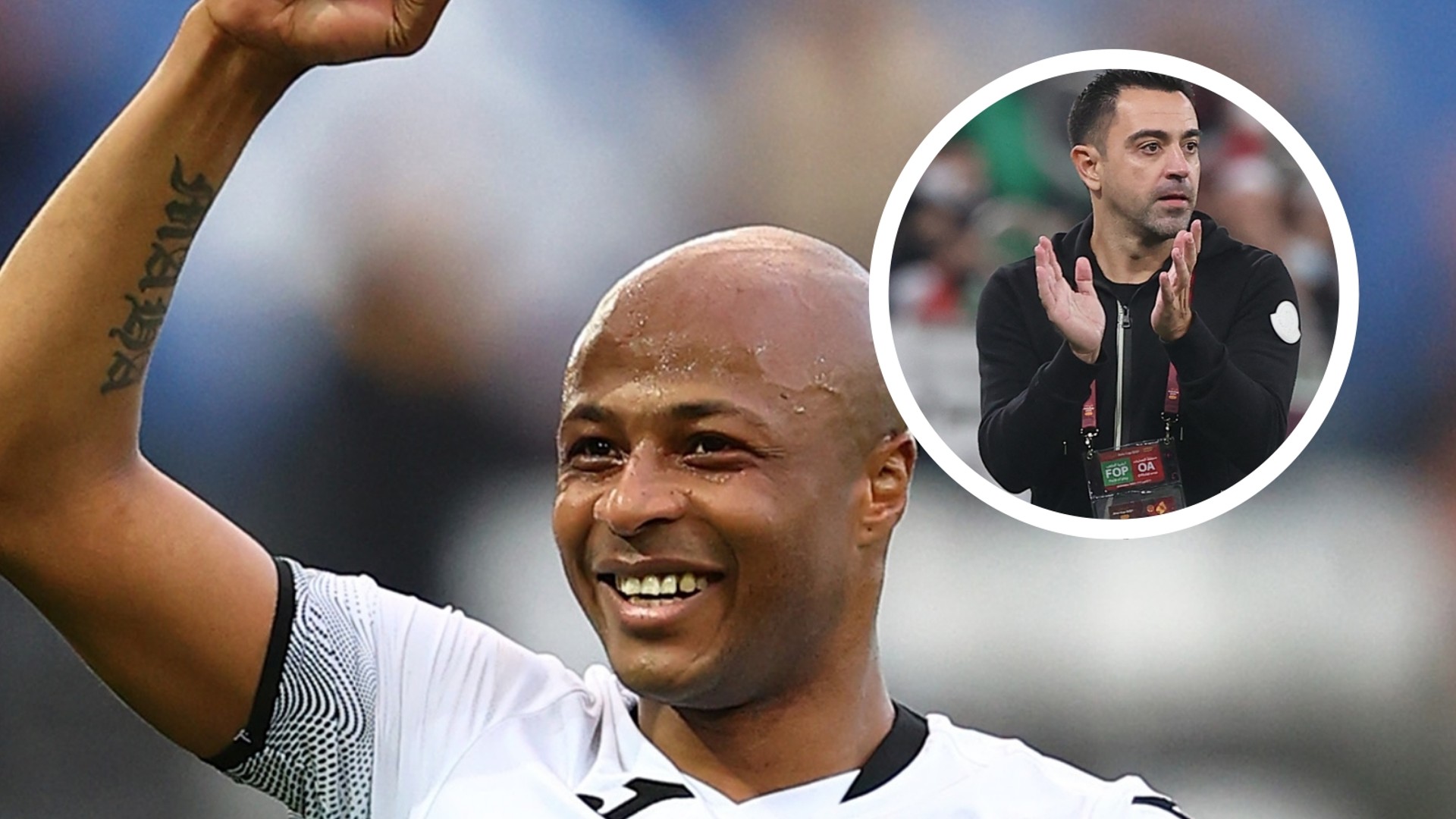'Your humility is unique’ – Ayew pens emotional farewell message to Al Sadd boss Xavi