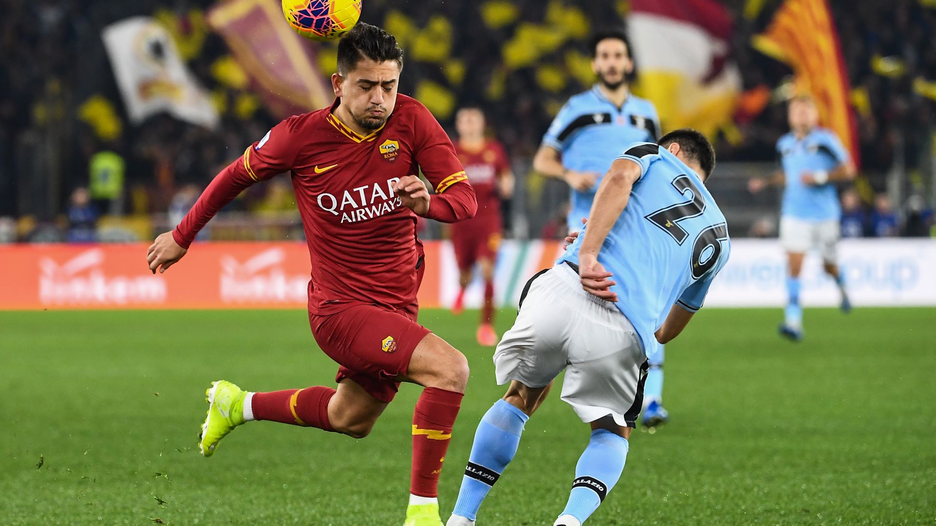 AS Rome-Lazio Rome (1-1) - Fin de série pour les Biancocelesti