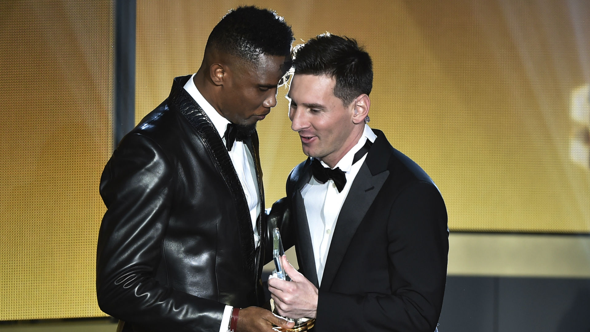 ‘Don’t cry son’ – Eto’o sends message to Messi after Barcelona exit