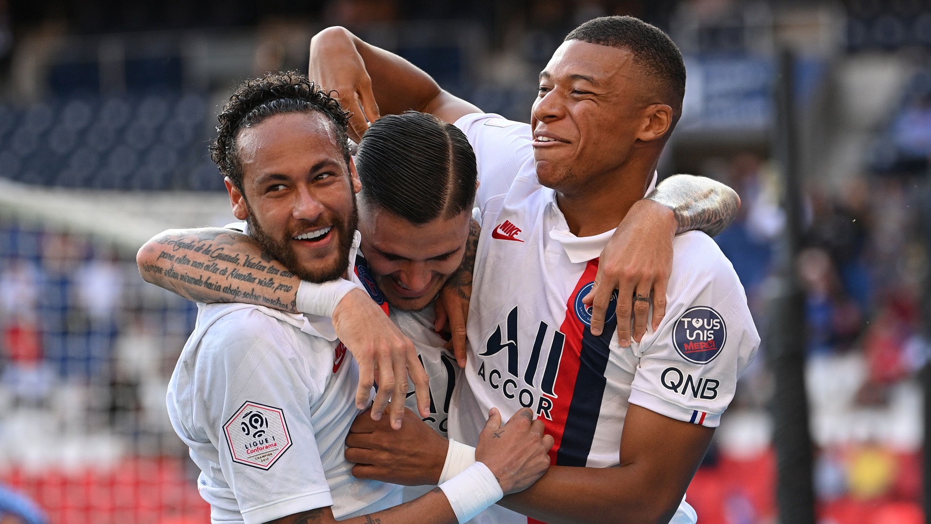 Neymar and Mbappe are the perfect team-mates, says PSG star Icardi