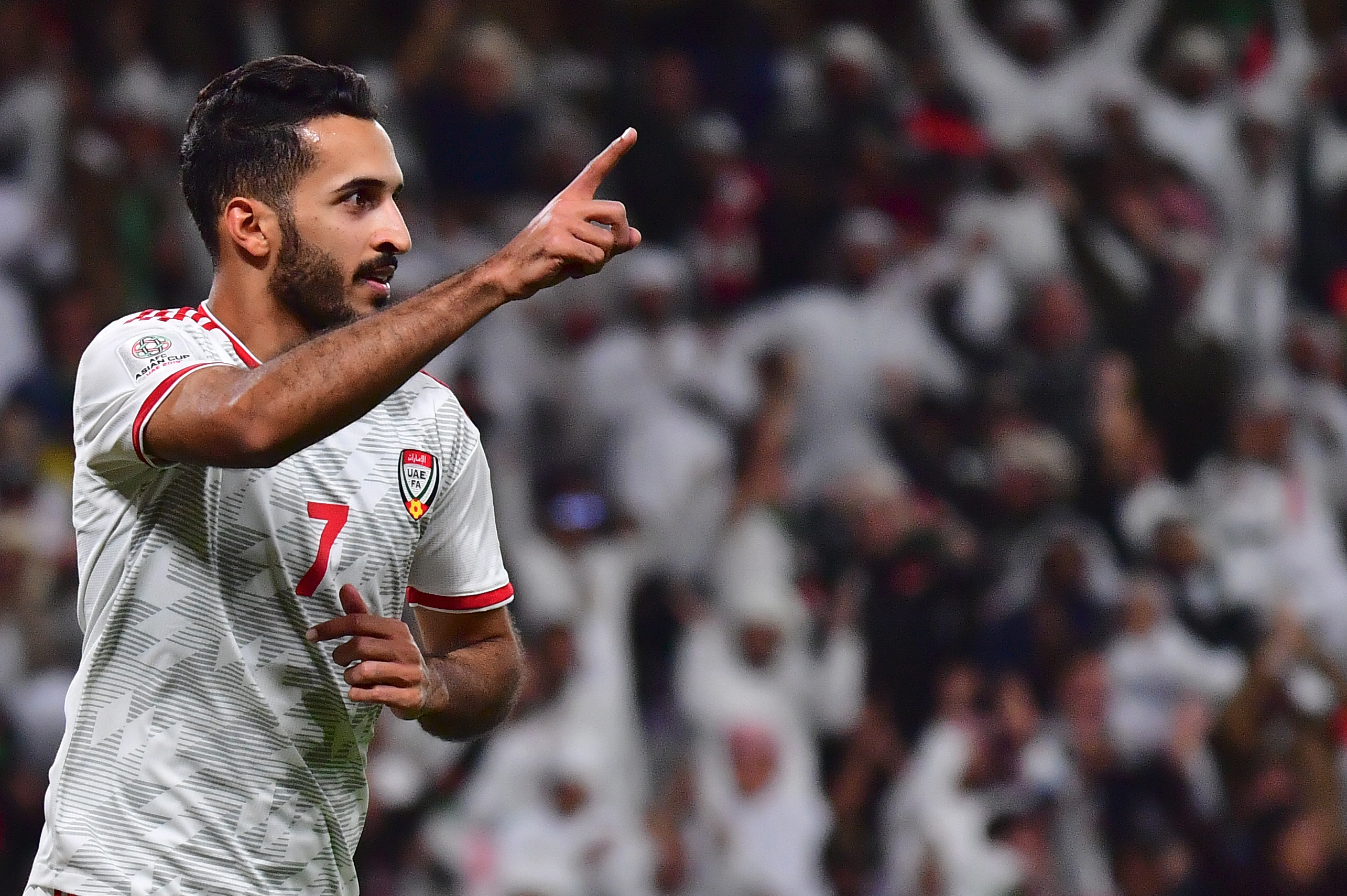 Ali Mabkhout competes with Bafetimbi Gomis and Cazorla for the best in Asia