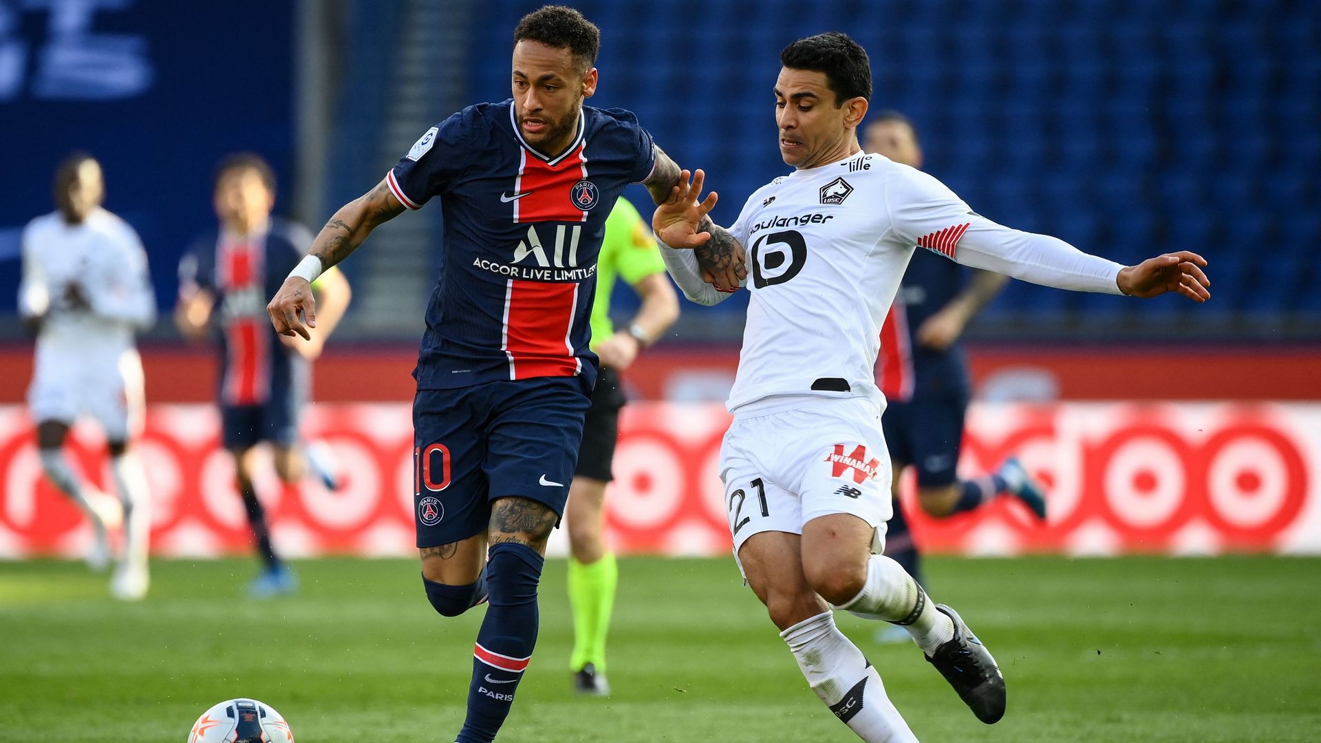 PSG-Lille (0-1) : Lille reprend la tête, Neymar expulsé