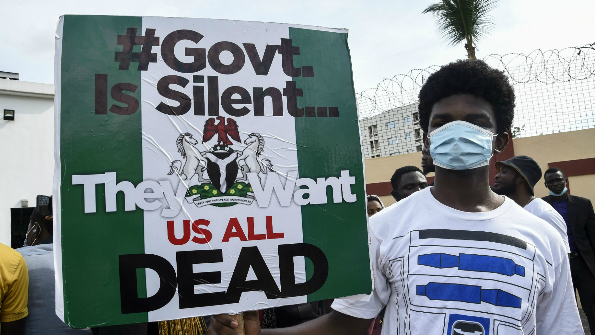 #EndSARS: Ozil, Rashford, Rudiger, Kanoute join Nigeria protest against police brutality