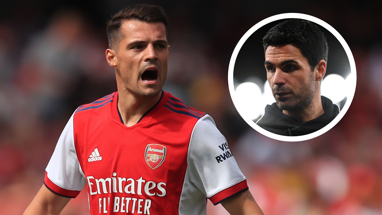 ‘Xhaka is staying at Arsenal’ - Arteta confirms Roma move is off