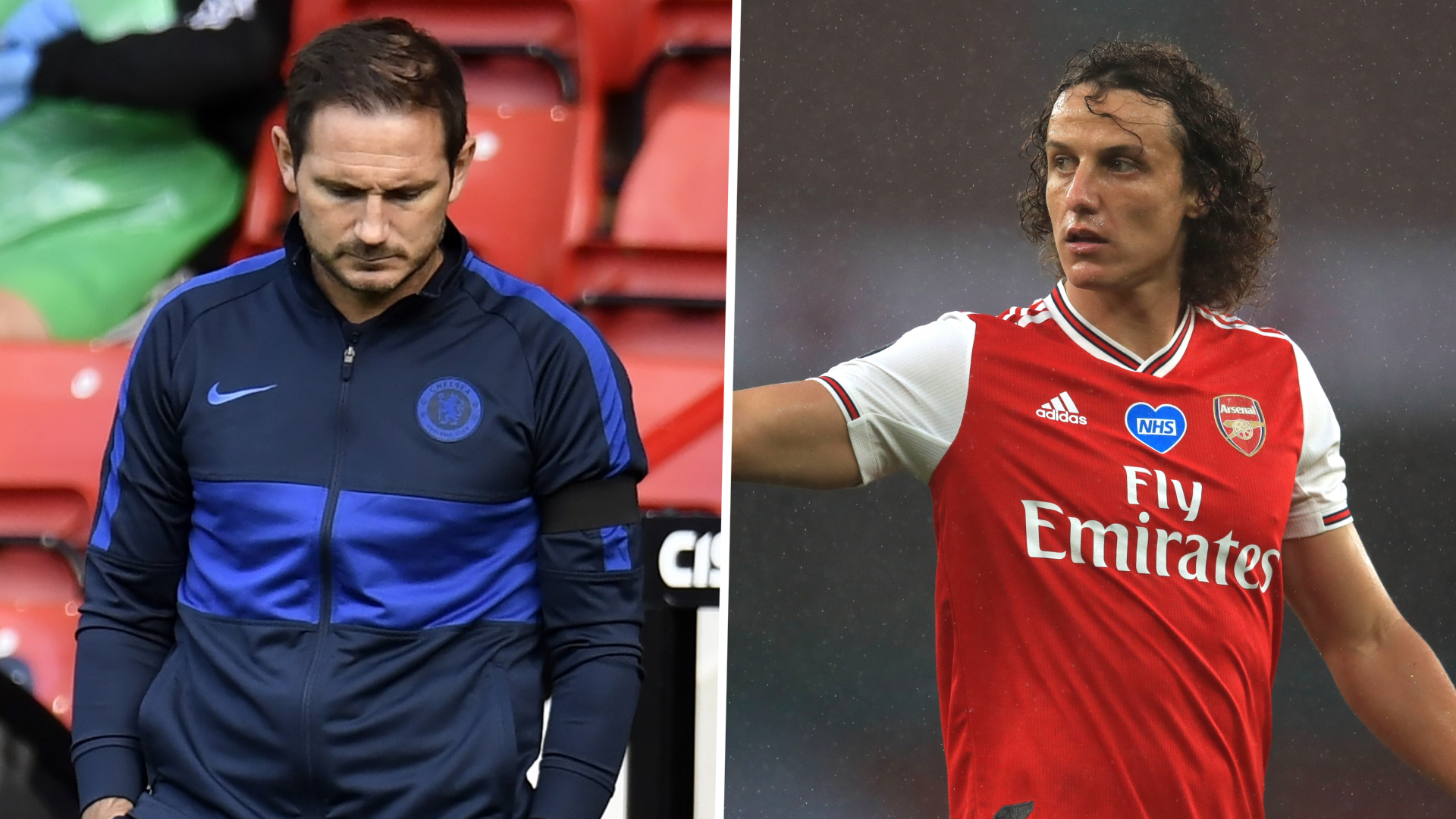'What I have for David is a real respect' - Chelsea boss Lampard not targeting Luiz as Arsenal weak link