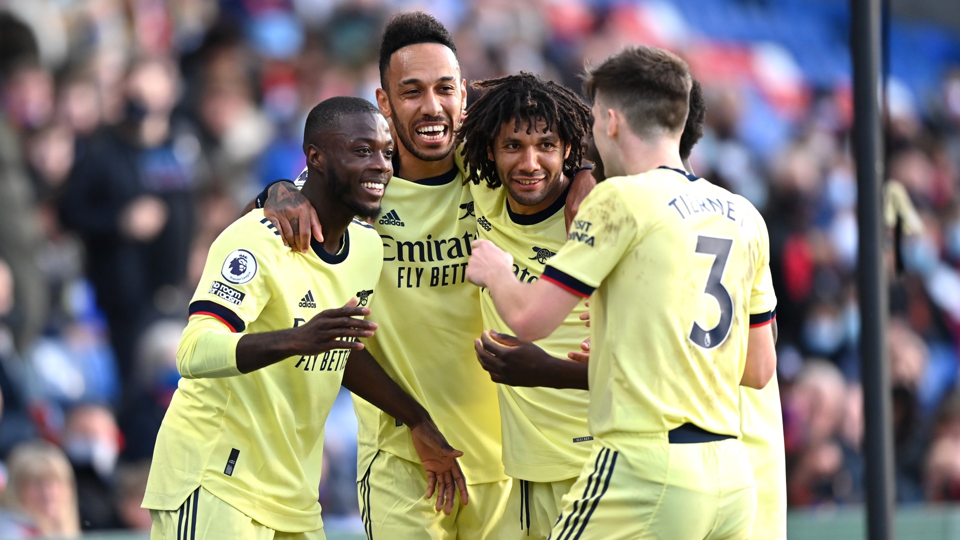 Nicolas Pepe sets personal record as Arsenal see off Crystal Palace