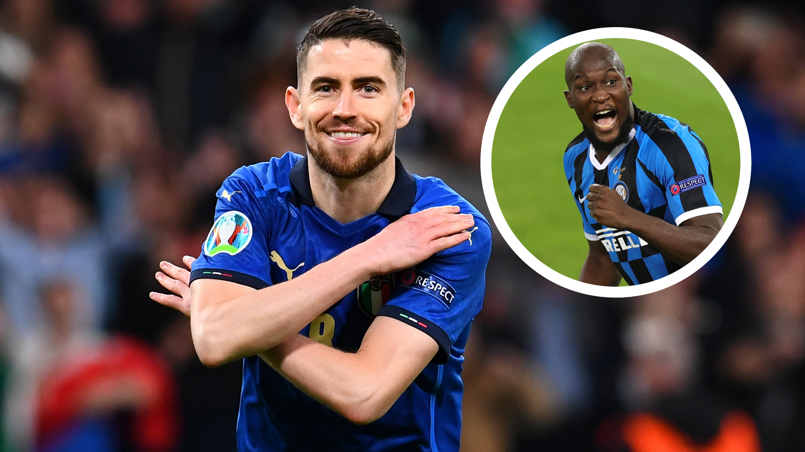 Jorginho reacts to talk of Lukaku returning to Chelsea as £98m deal is agreed