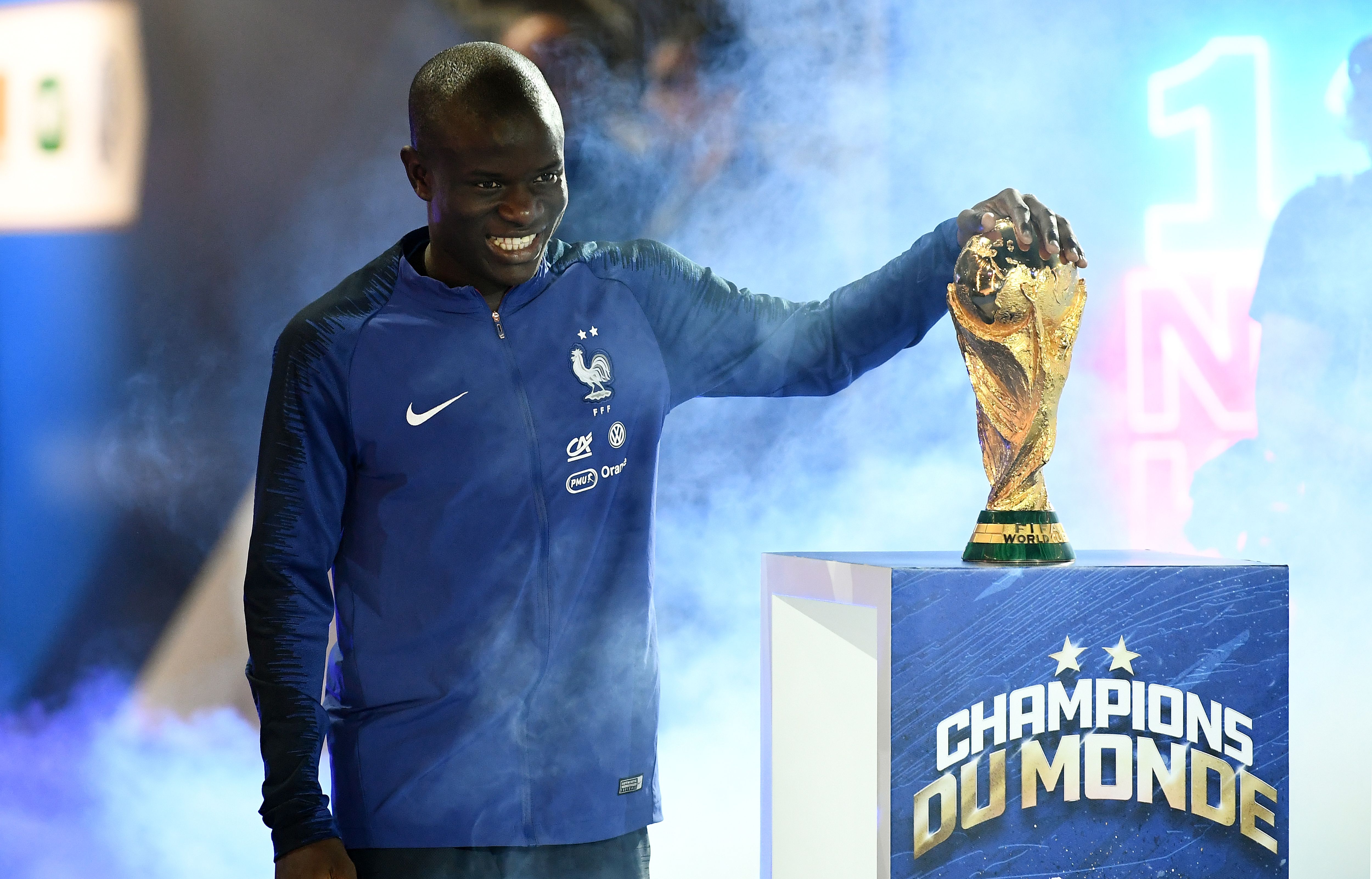 Chelsea, Kanté dévoile son idole