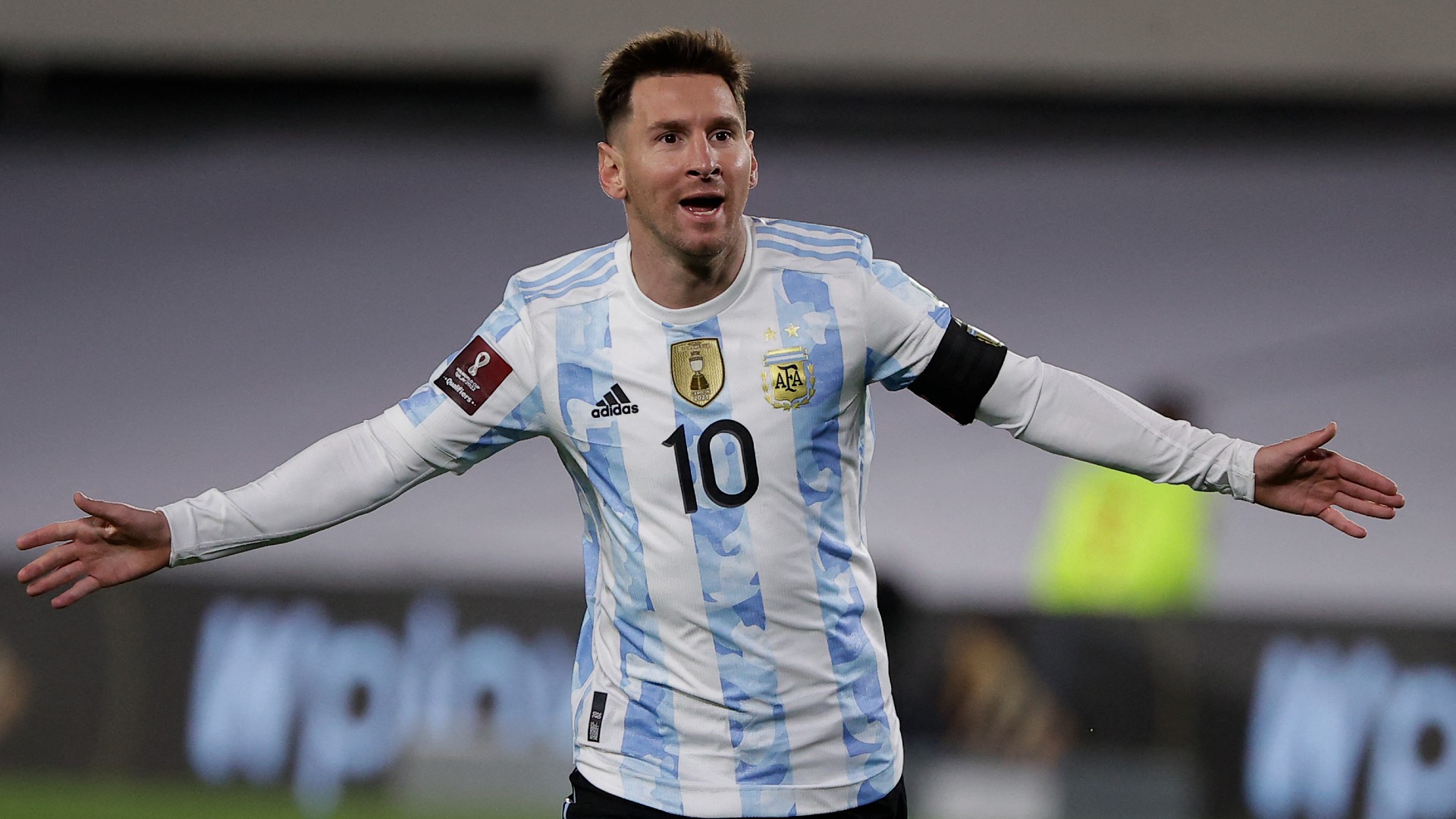 Video: Messi scores peculiar goal as Argentina comfortably beat Uruguay
