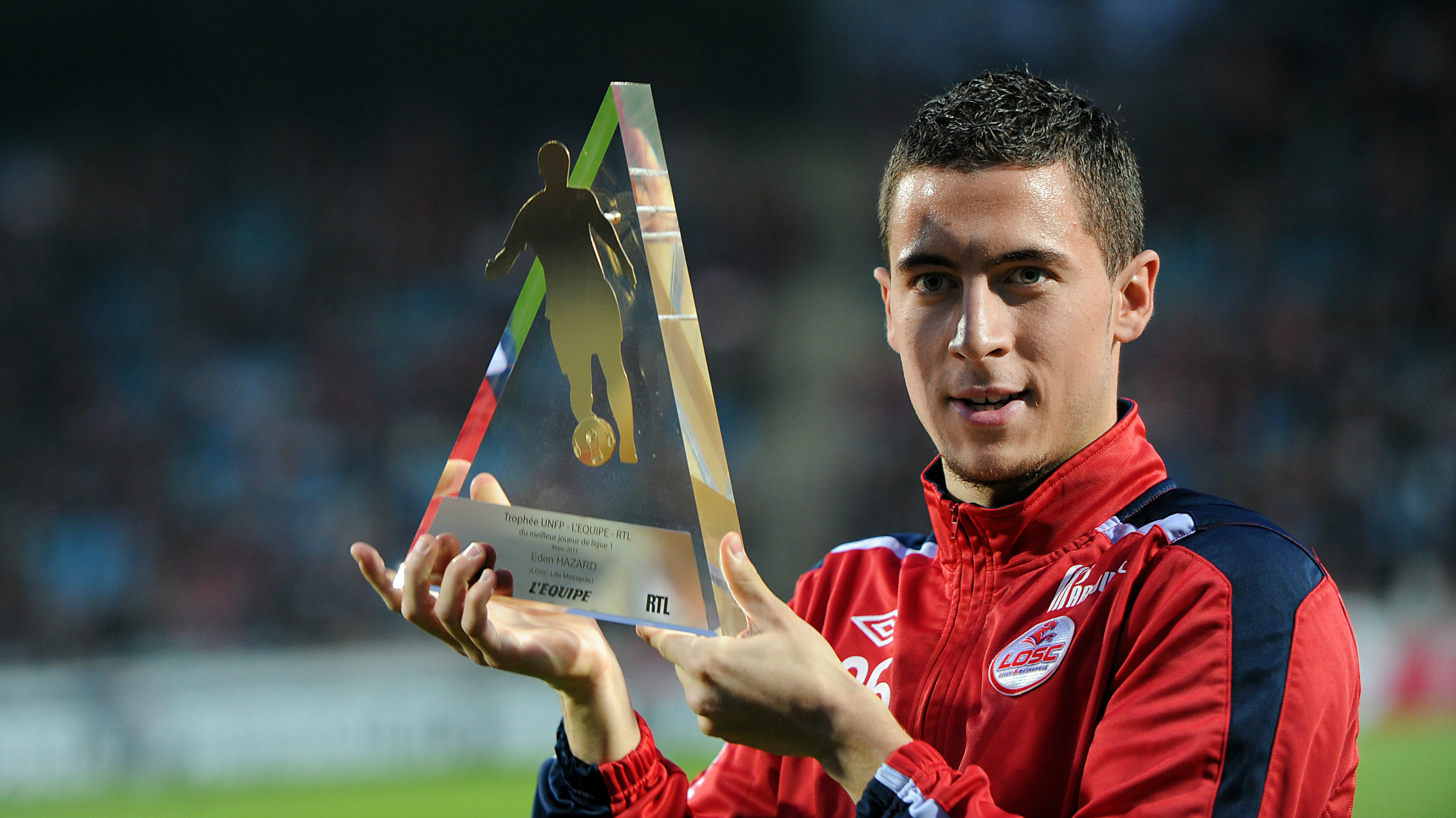 Lille - Eden Hazard revient sur le titre en 2011 : 