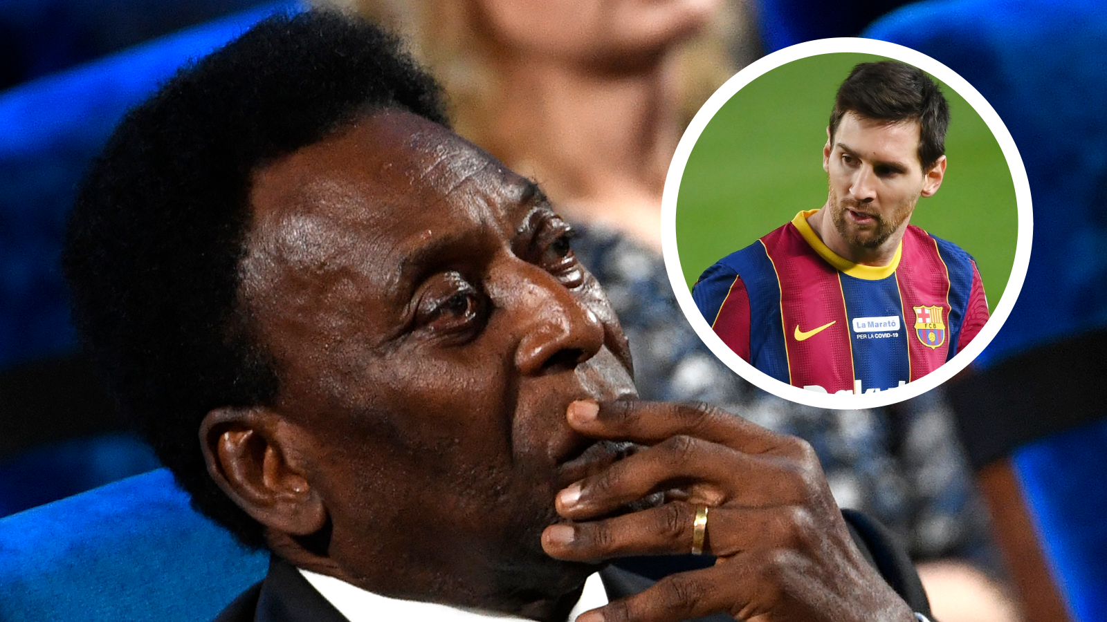 Barça, Pelé félicite Messi d'avoir égalé son record