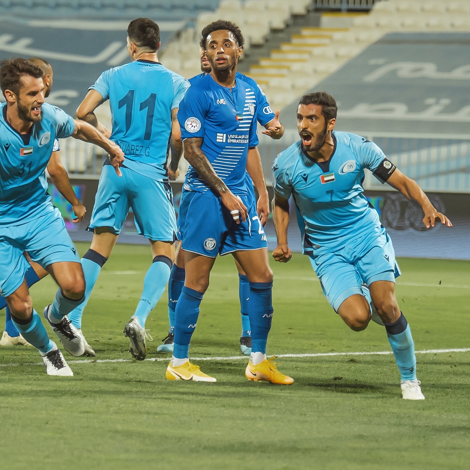 Bani Yas snatch late win to keep up pressure on Al Jazira in title race