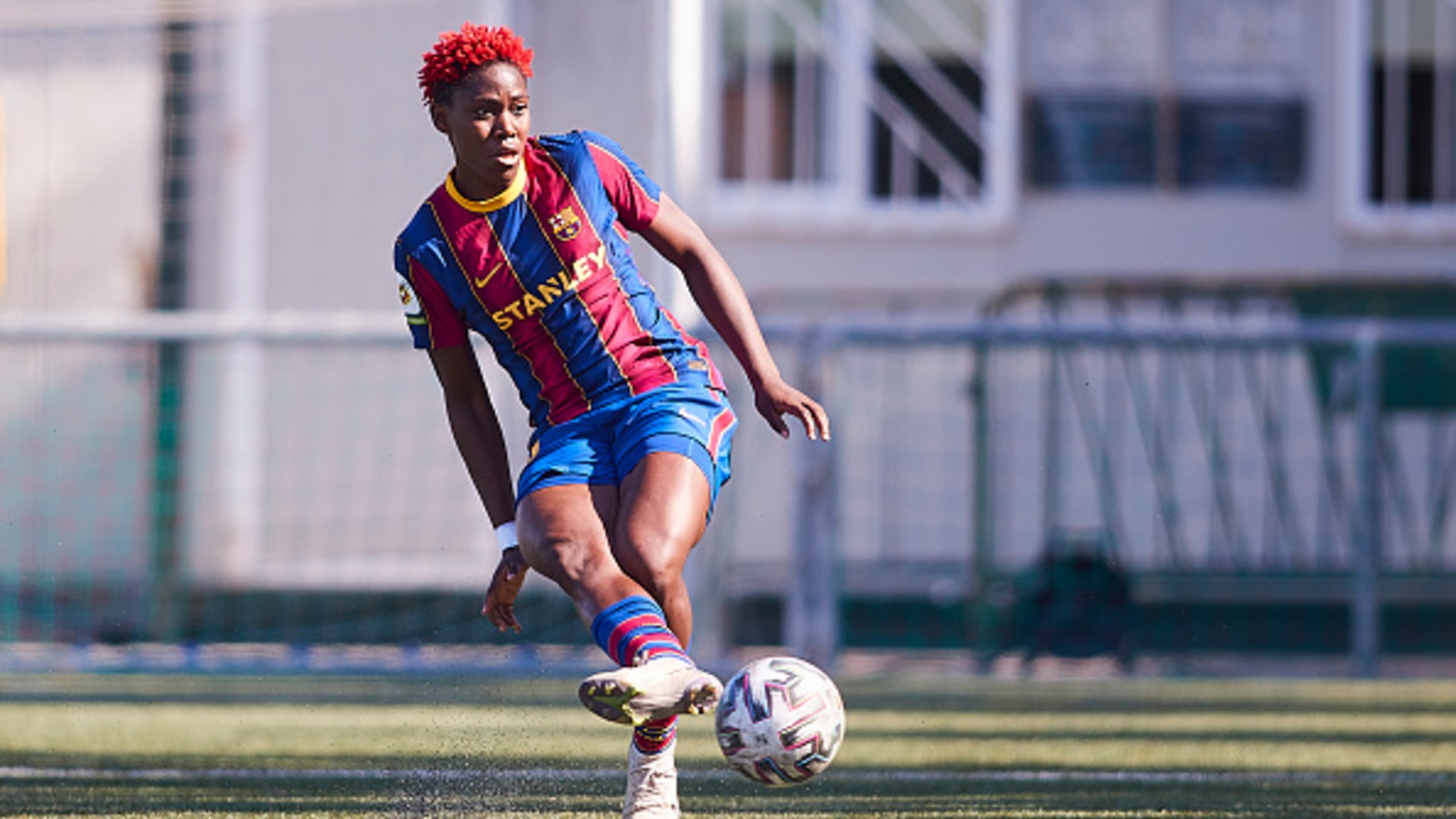 Oshoala: Nigeria striker on target as Barcelona maintain fine start