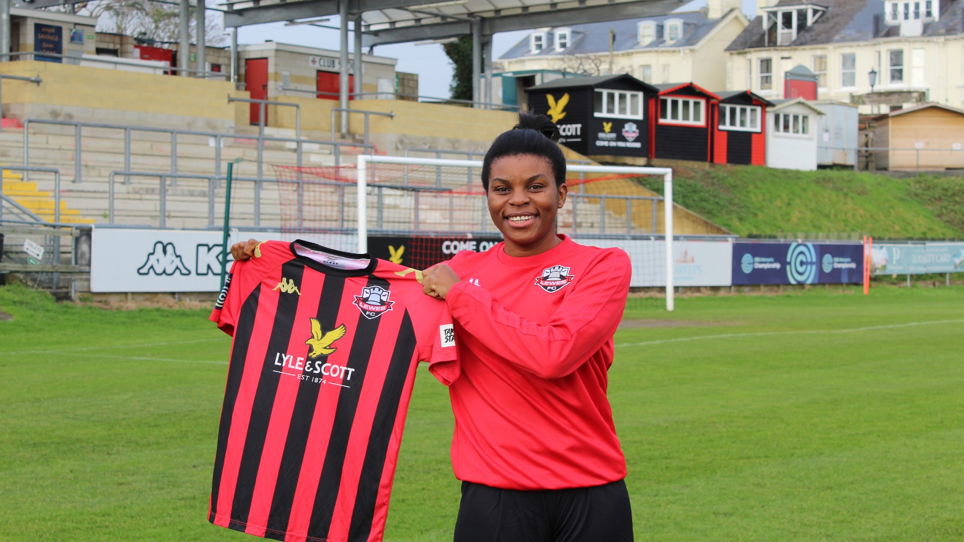 Ini Umotong: Nigeria striker joins Lewes from Vaxjo