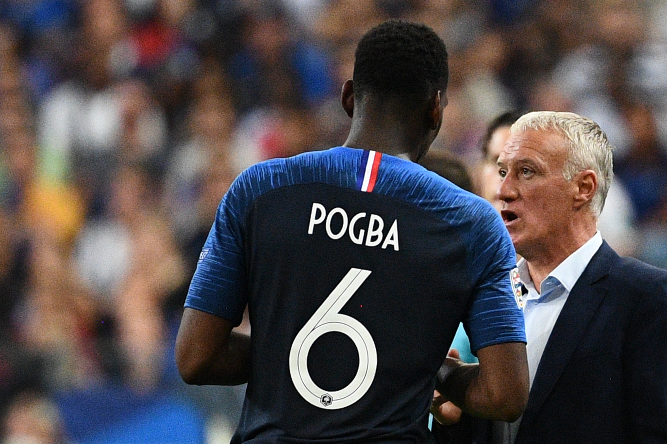 Deschamps s'exprime sur l'avenir de Pogba à Manchester United