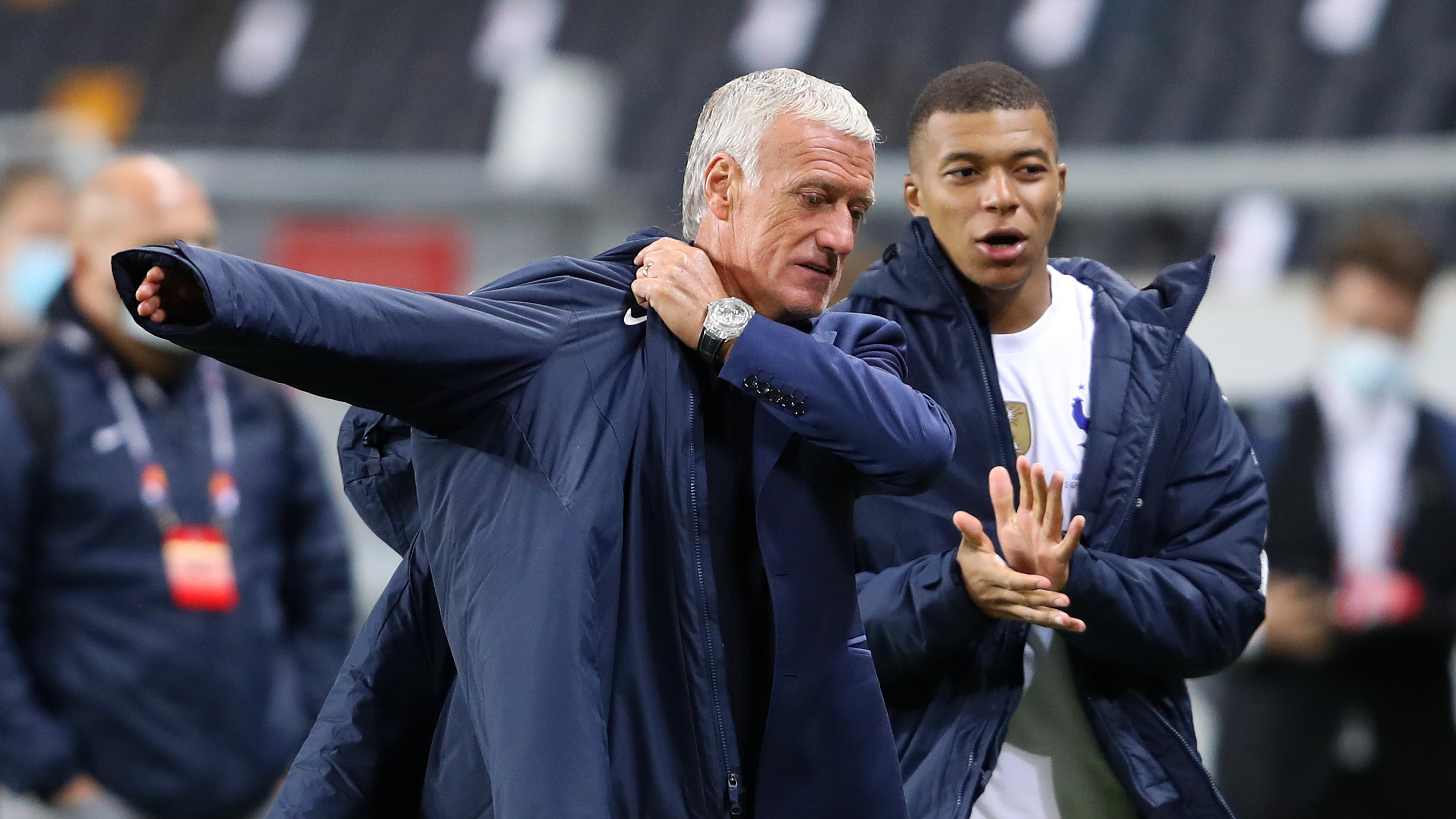 France coach Deschamps denies disrespecting PSG over Mbappe's Covid-19 diagnosis