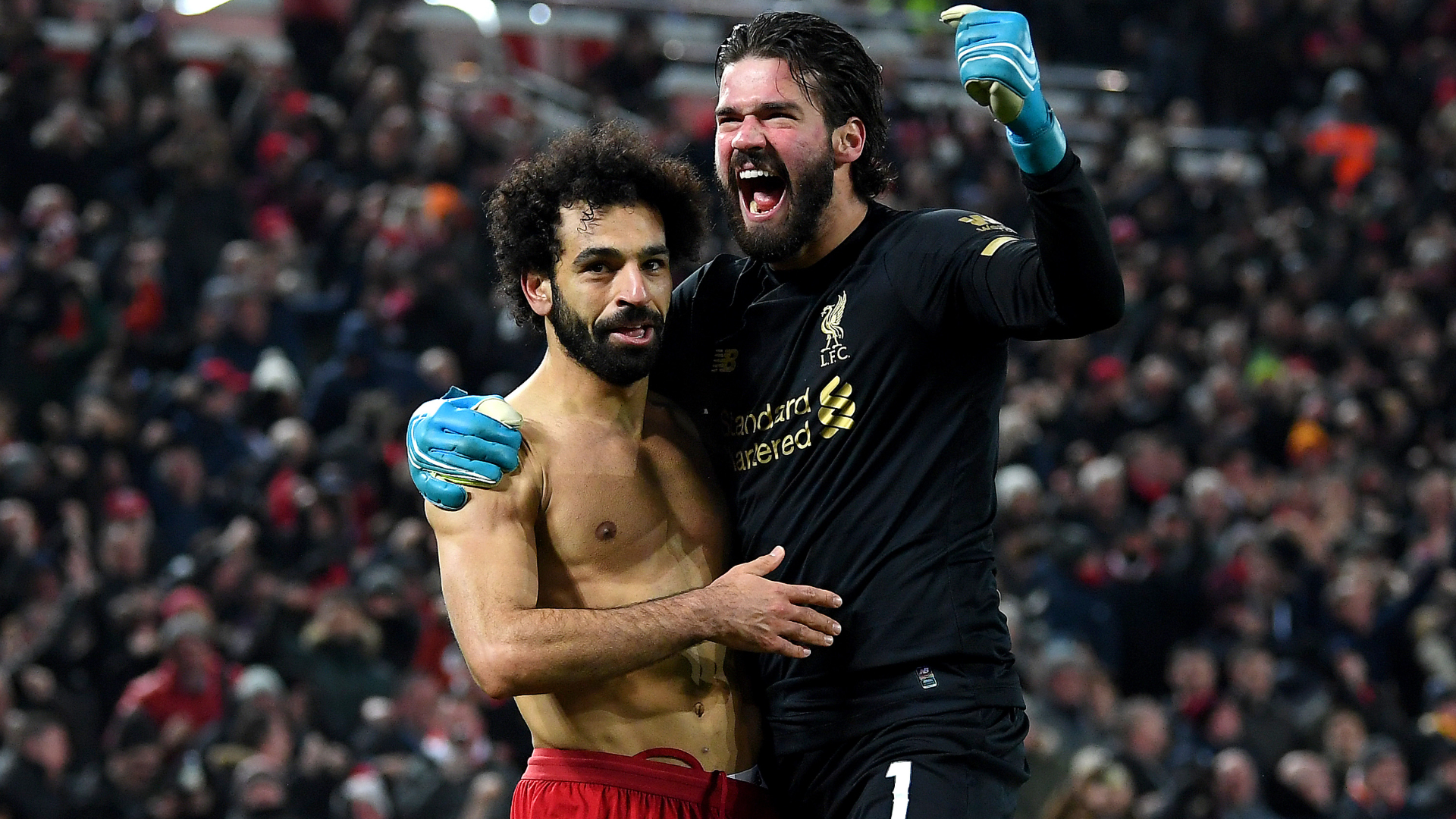 Salah sets new personal best with Manchester United goal Salah sets new personal best with Manchester United goal