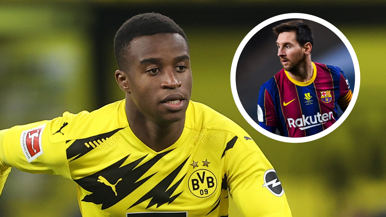 Dortmund wonderkid Moukoko idolised Messi as his brother backs him to ignore the hype