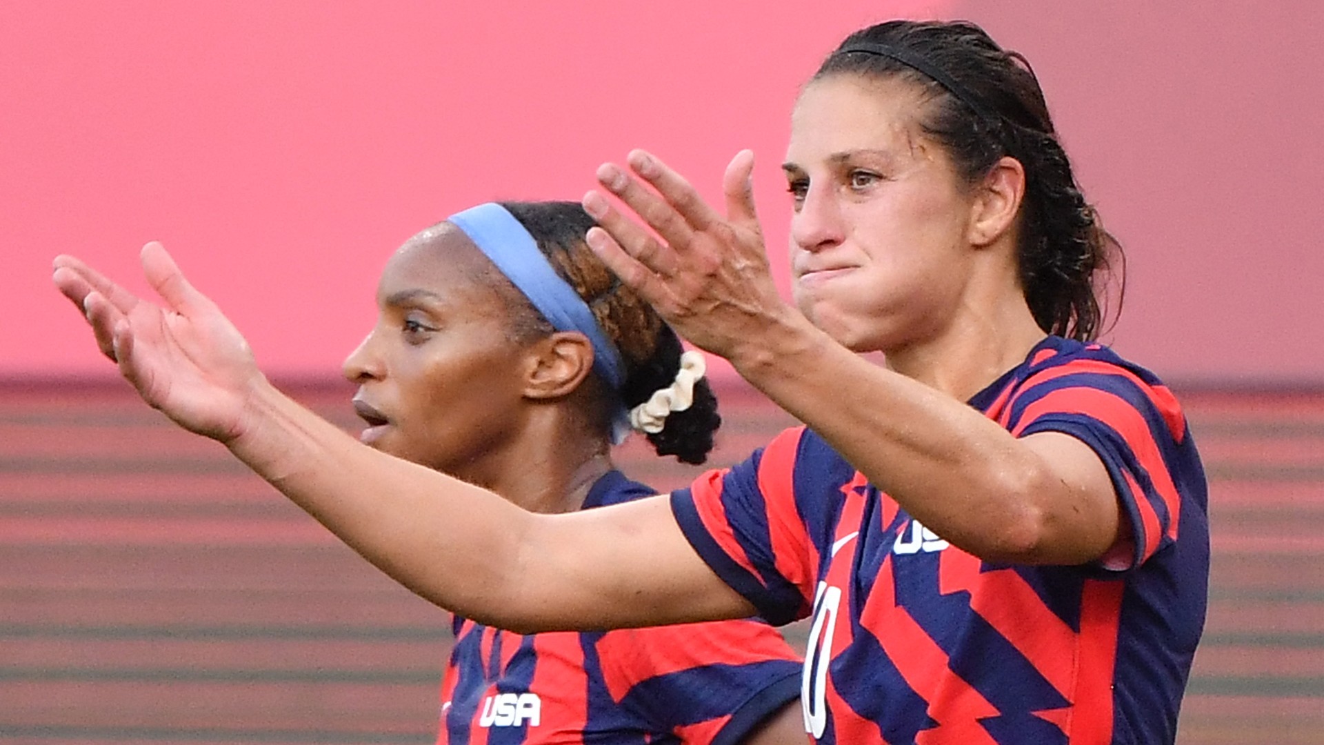 Lloyd creates USWNT Olympics history after goals against Australia