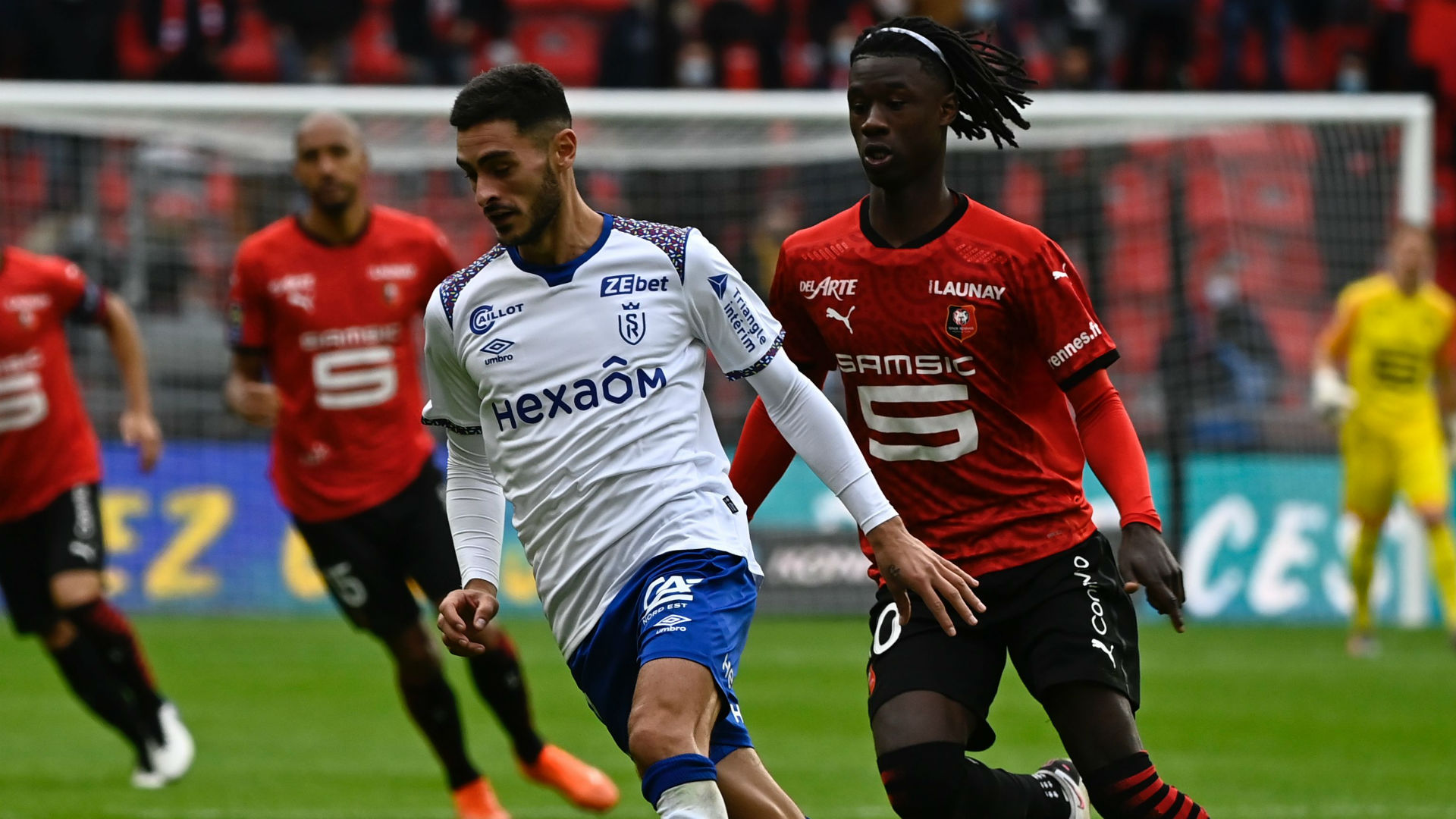 Rennes tenu en échec par Reims (2-2)