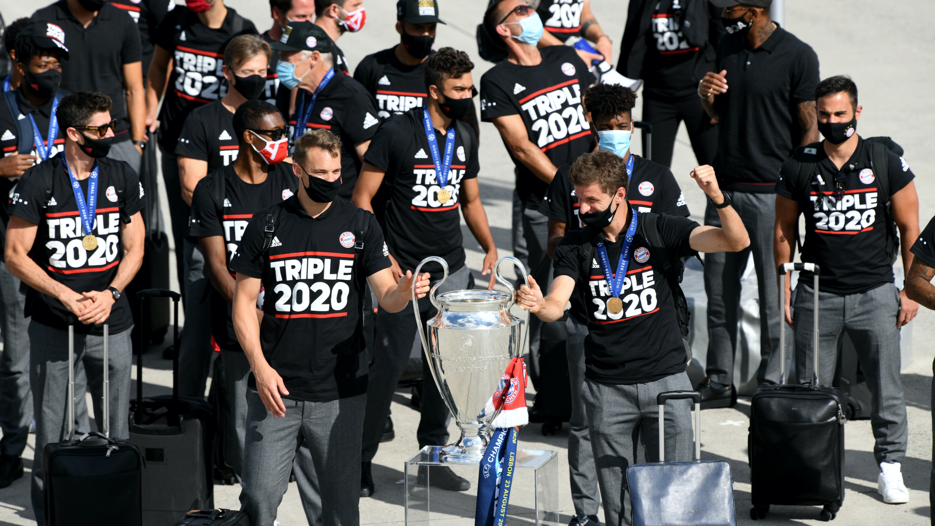 La fête commence à Munich pour le Bayern