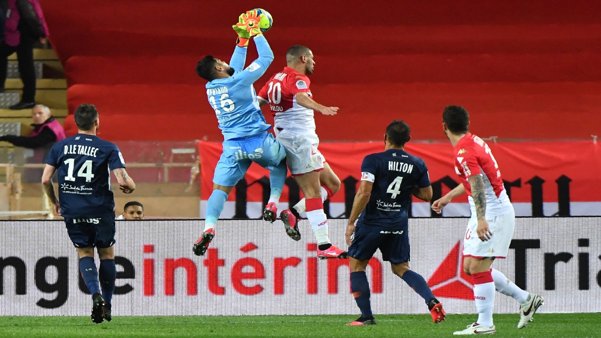 Monaco-Montpellier (1-0) - Slimani fait encore gagner Monaco