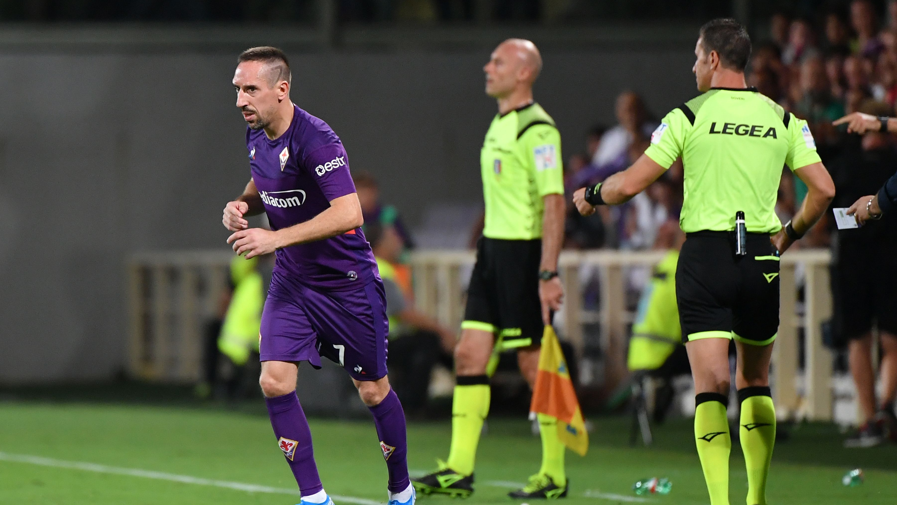 Ribéry a repris l'entrainement à la Fiorentina