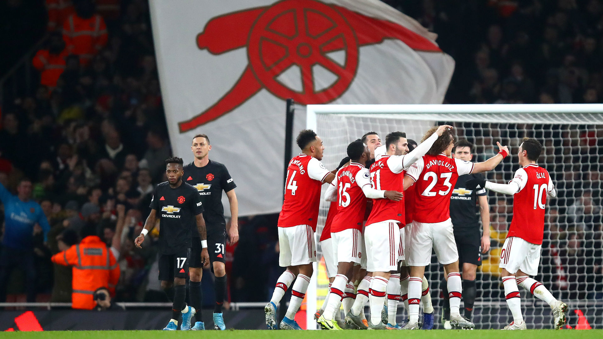 Arsenal-Manchester United (2-0) - Les Gunners réintègrent le top 10