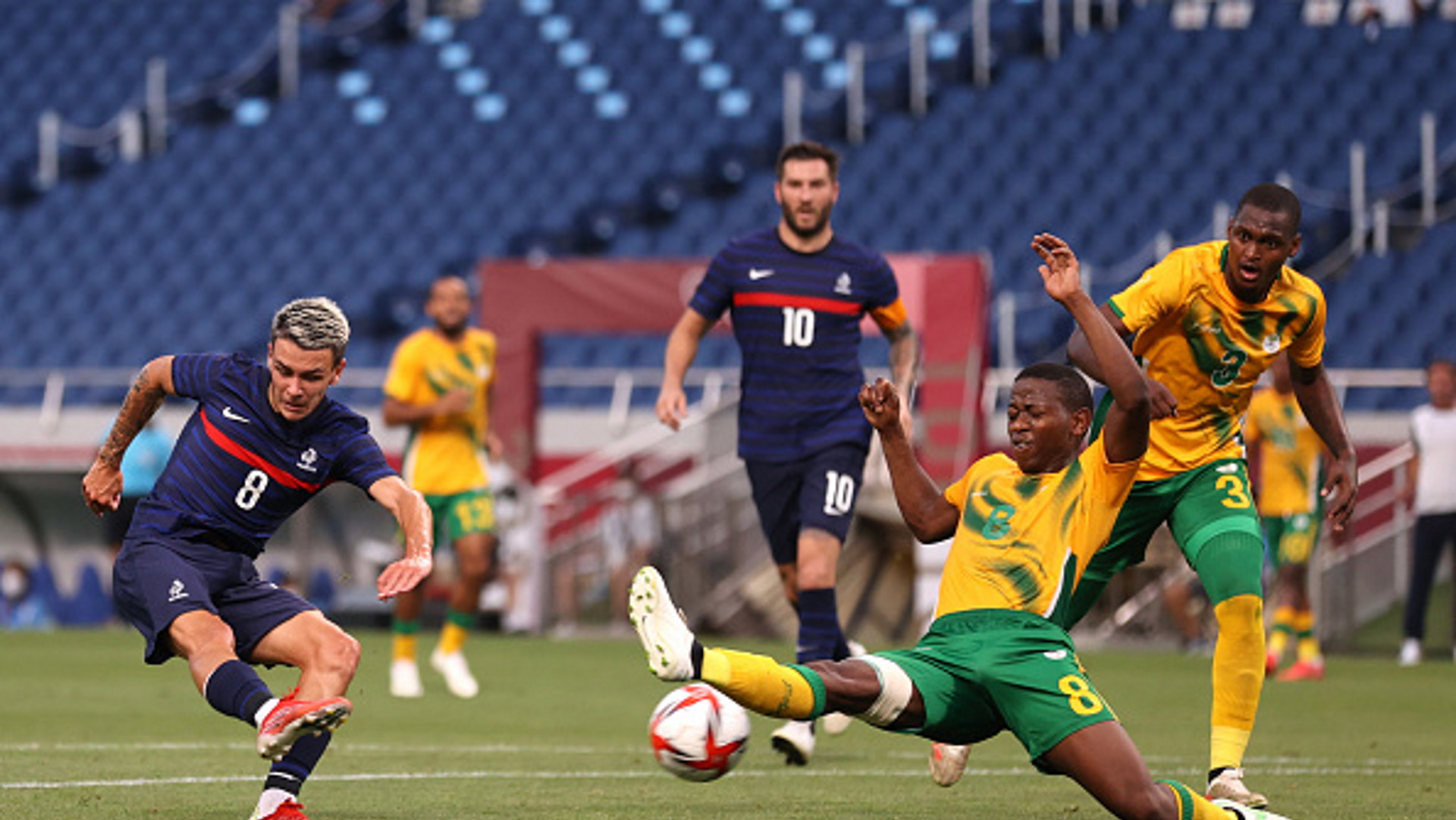 France U23 4-3 South Africa U23: Gignac hat-trick leaves Notoane’s side on the brink of Olympic elimination