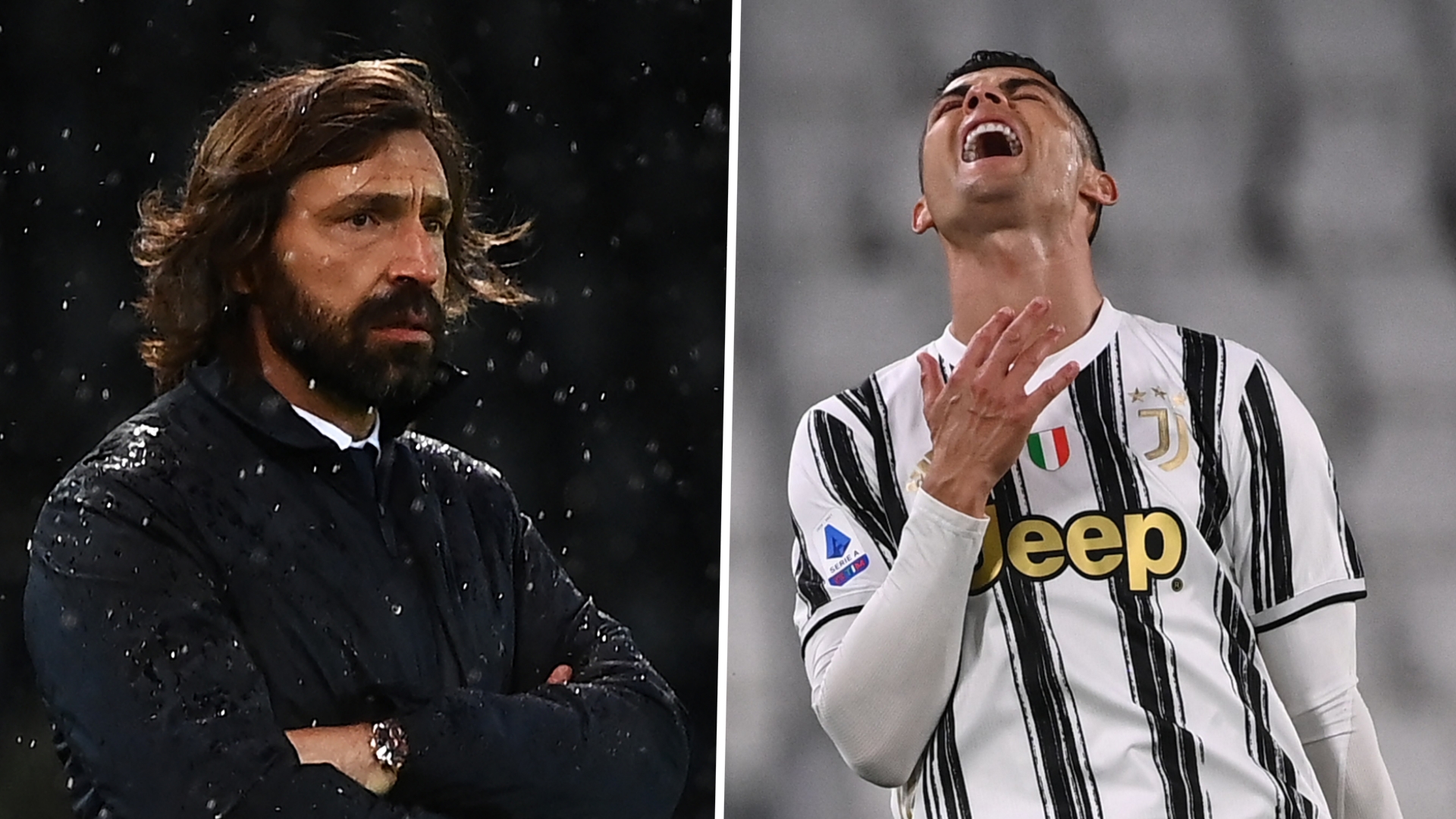 Pirlo salué pour son courage face à Cristiano Ronaldo