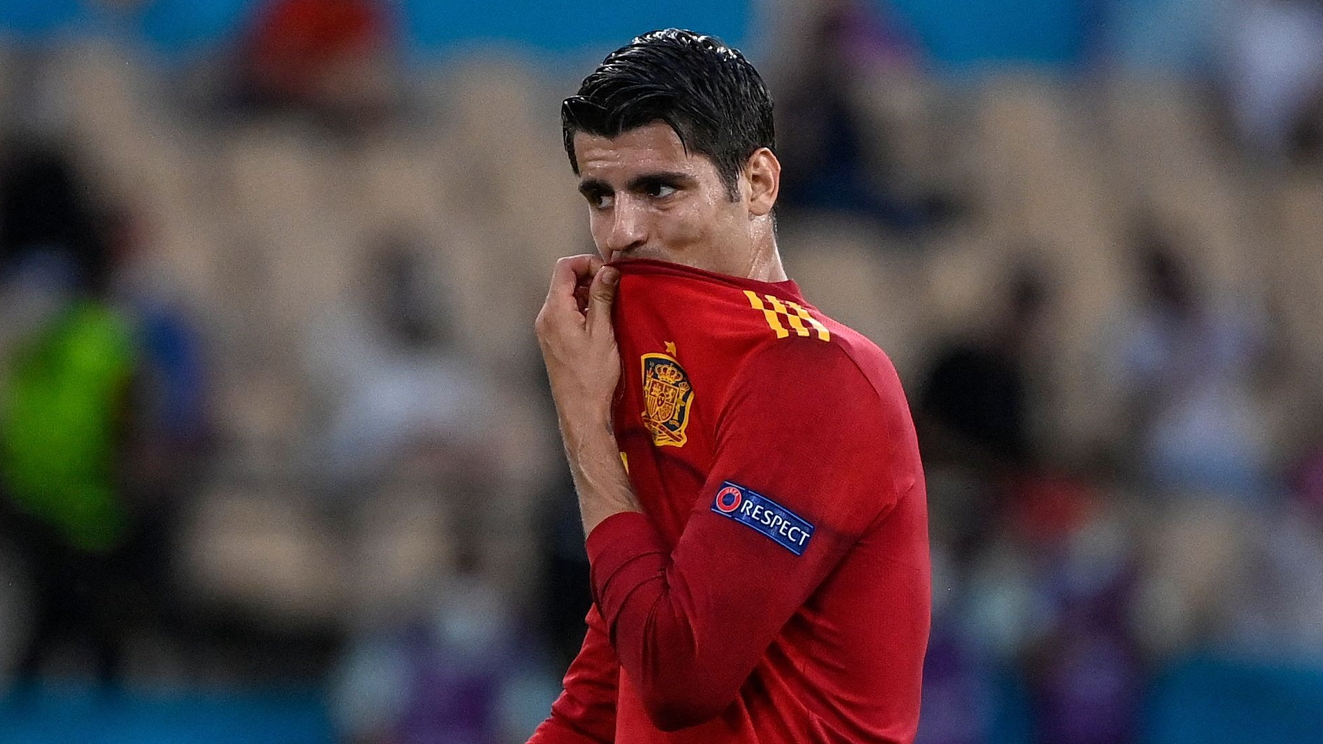 'I did not sleep for nine hours' - Morata received death threats against his family after Spain drew with Poland at Euro 2020