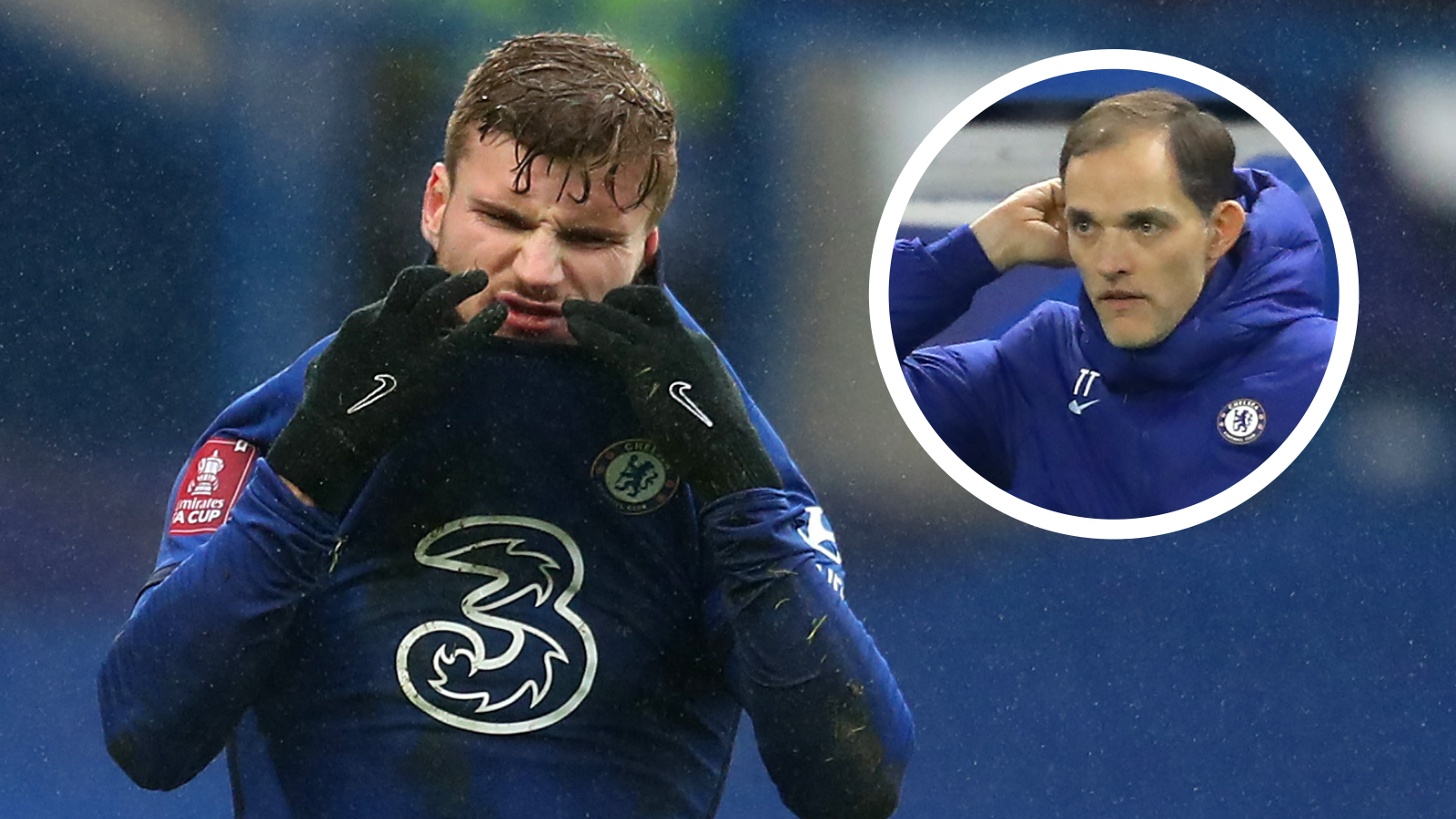 'No hugs or warm words can help Werner' - Tuchel says Chelsea star needs lucky break amid goal drought