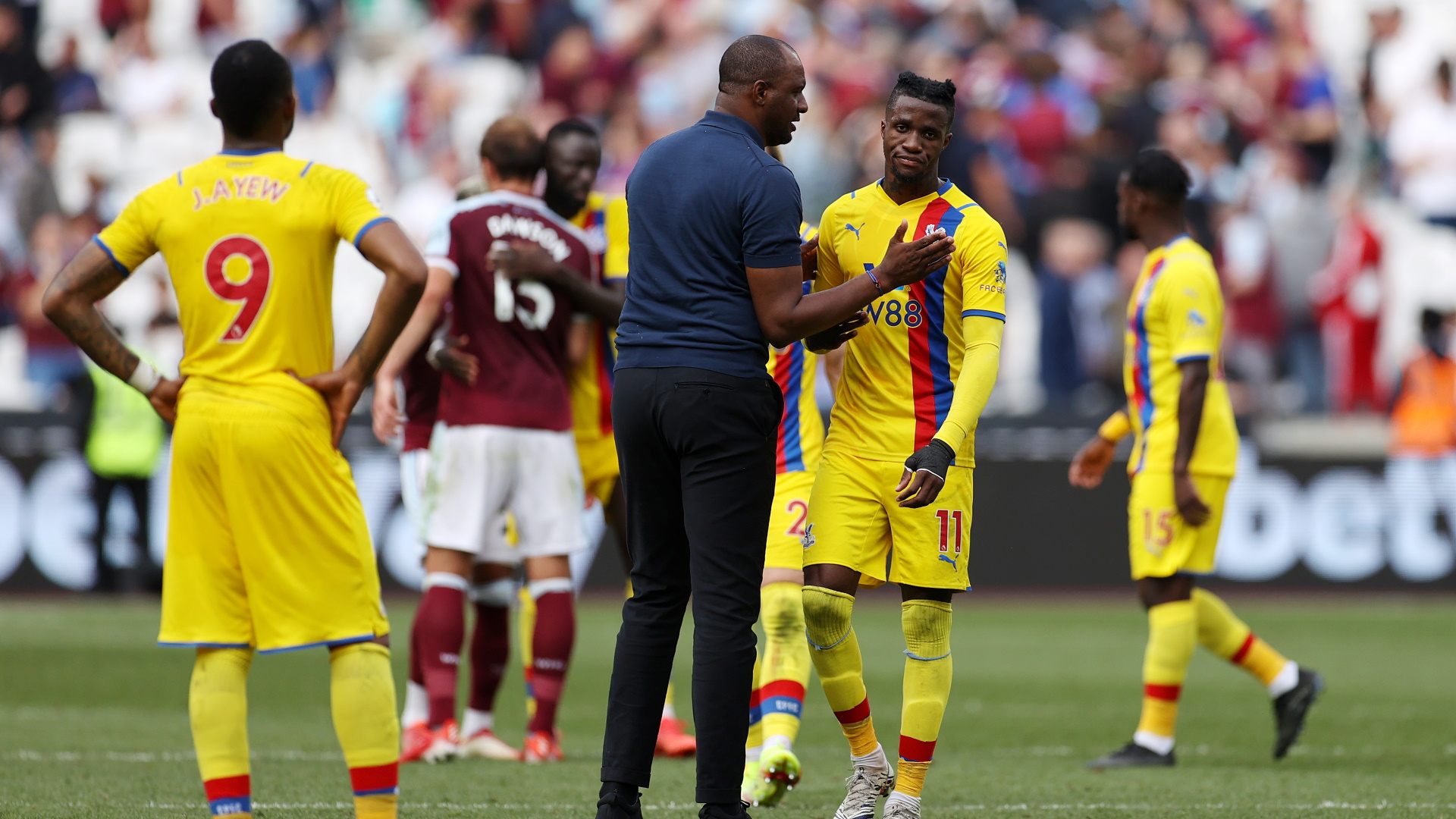 Crystal Palace are different, but Wilfried Zaha remains numero uno