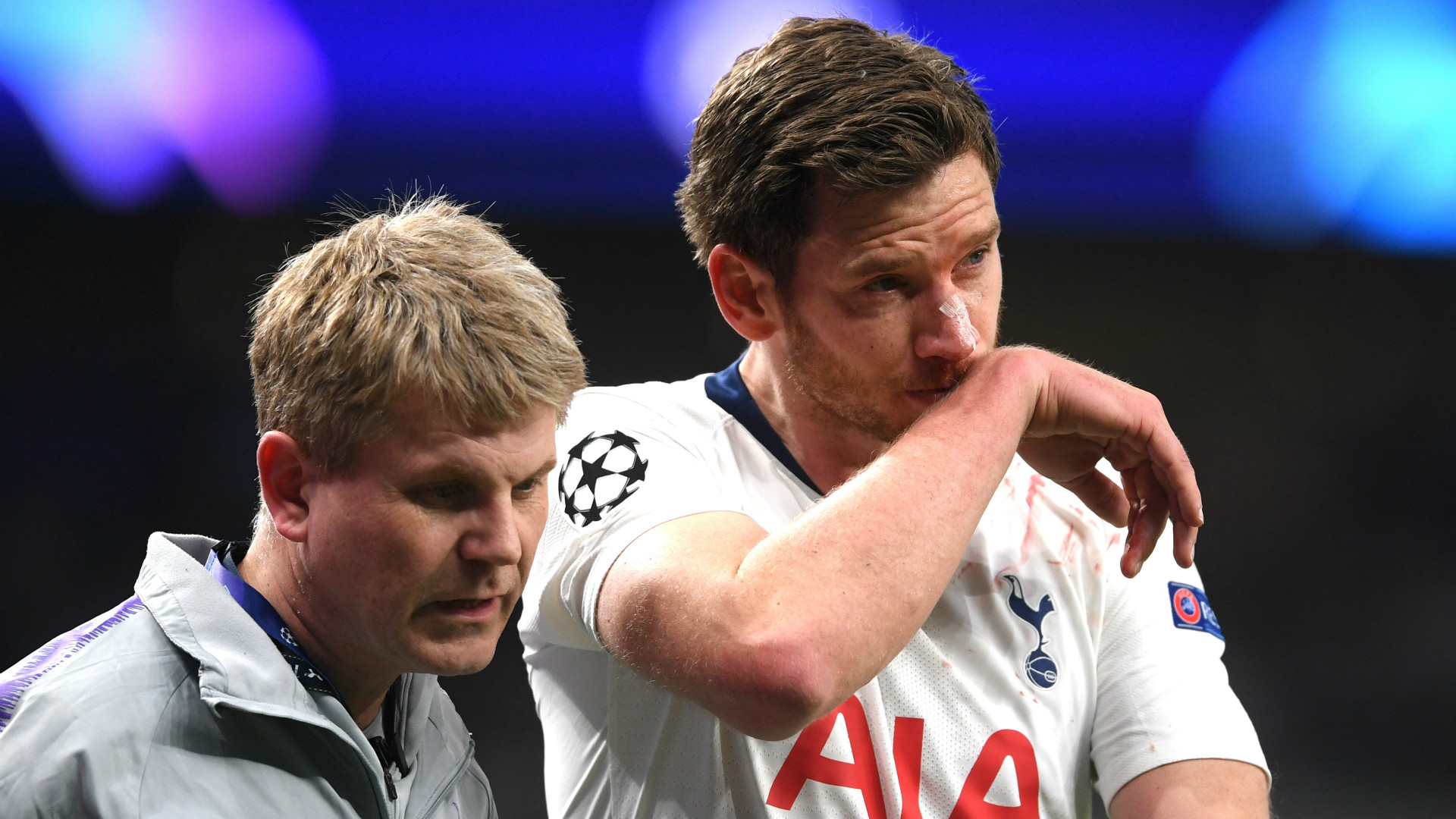 Head injury affected me for nine months, says ex-Tottenham defender Vertonghen