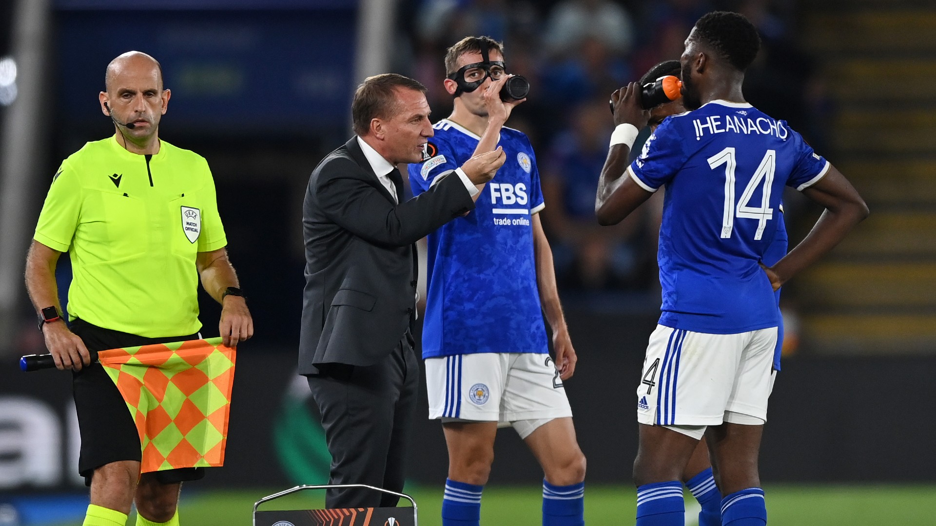 Leicester City boss Rodgers laments Iheanacho and Ndidi absence for Legia Warsaw trip