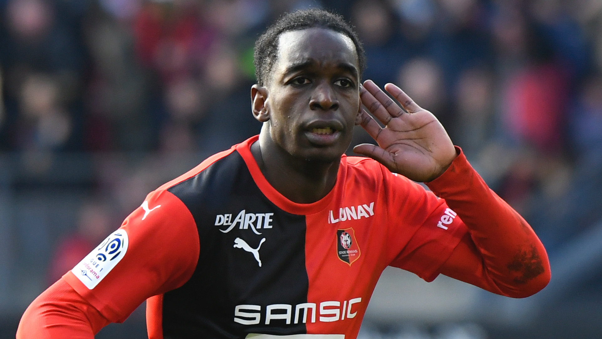 Faitout Maouassa happy to hear of Man Utd interest but plans to stay at Rennes