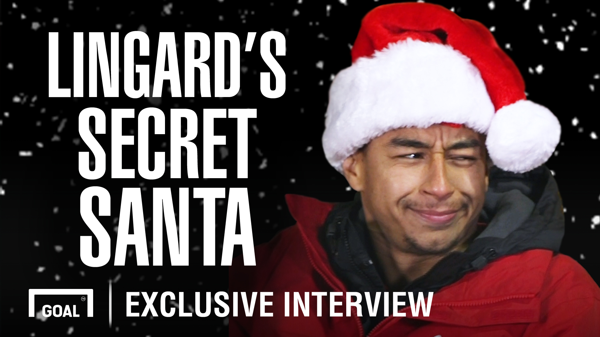 Video: Man Utd star Lingard's Secret Santa
