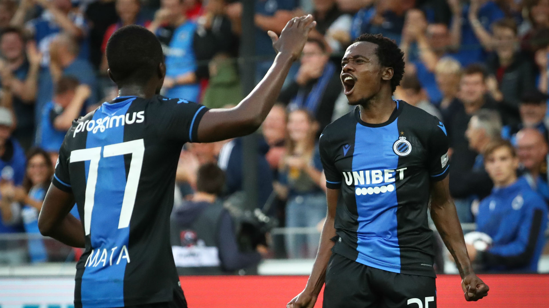 Dennis and Tau’s Club Brugge declared Belgian champions