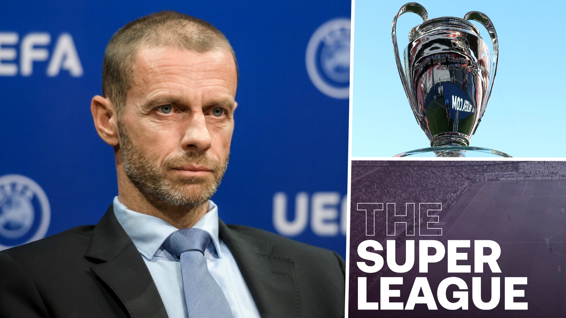Super Ligue - La réponse cinglante de Ceferin (UEFA) au Barça, au Real et à la Juve