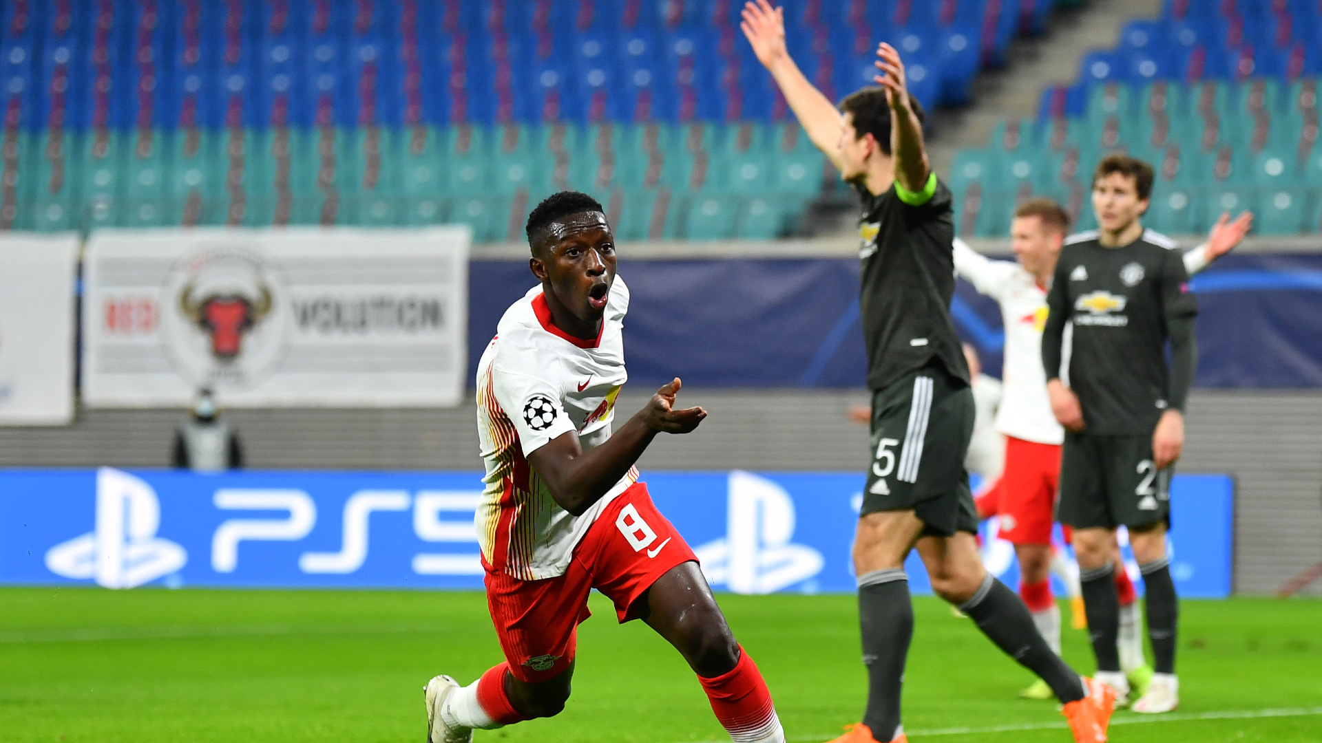 Haidara revels in maiden Champions League goal vs Manchester United Haidara revels in maiden Champions League goal vs Manchester United