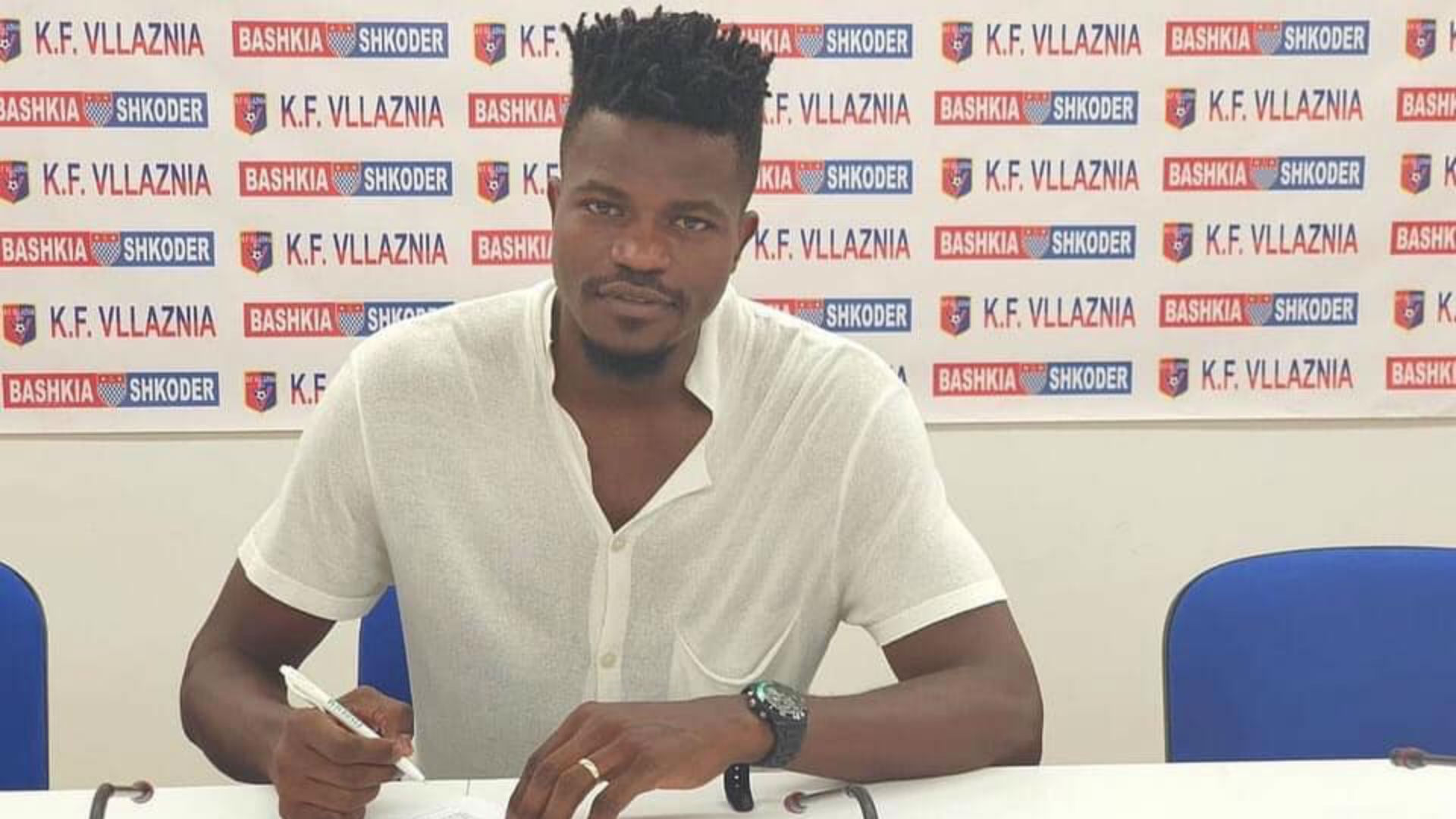 Ismael Dunga: Kenya star joins Sagan Tosu from FK Vllaznia