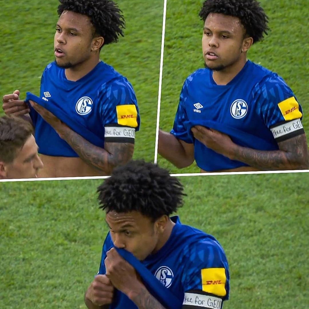 McKennie's George Floyd tribute took amazing courage, says Schalke team-mate Matondo