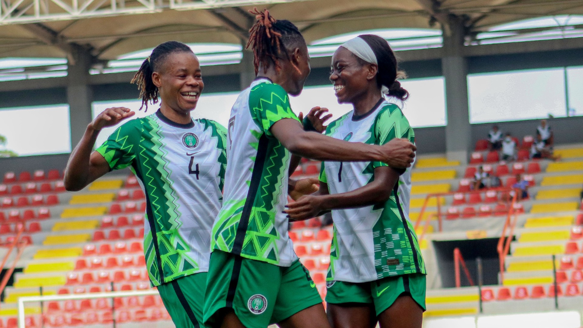 2022 Awcon Qualifiers: Nigeria 2-0 Ghana - Kanu's double earns Super Falcons comfortable win
