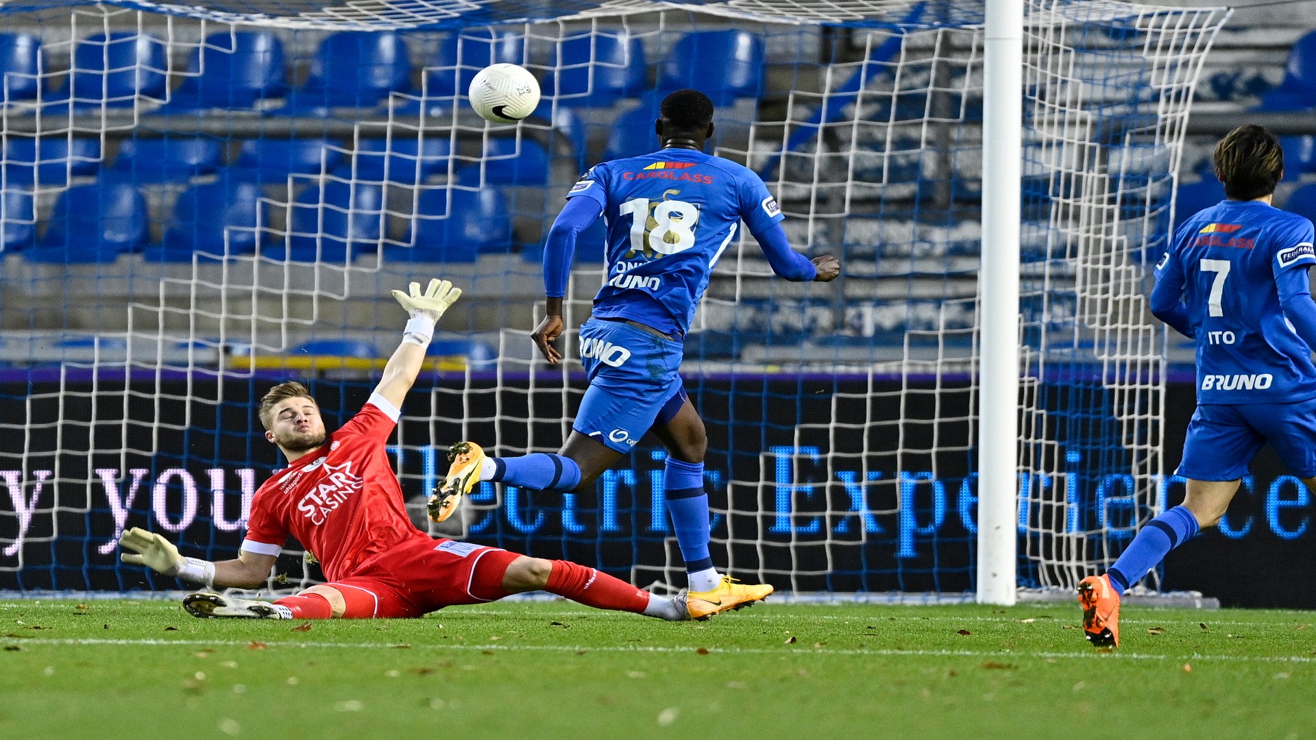 Onuachu returns to scoring form with Genk's winning goal in Belgian Cup
