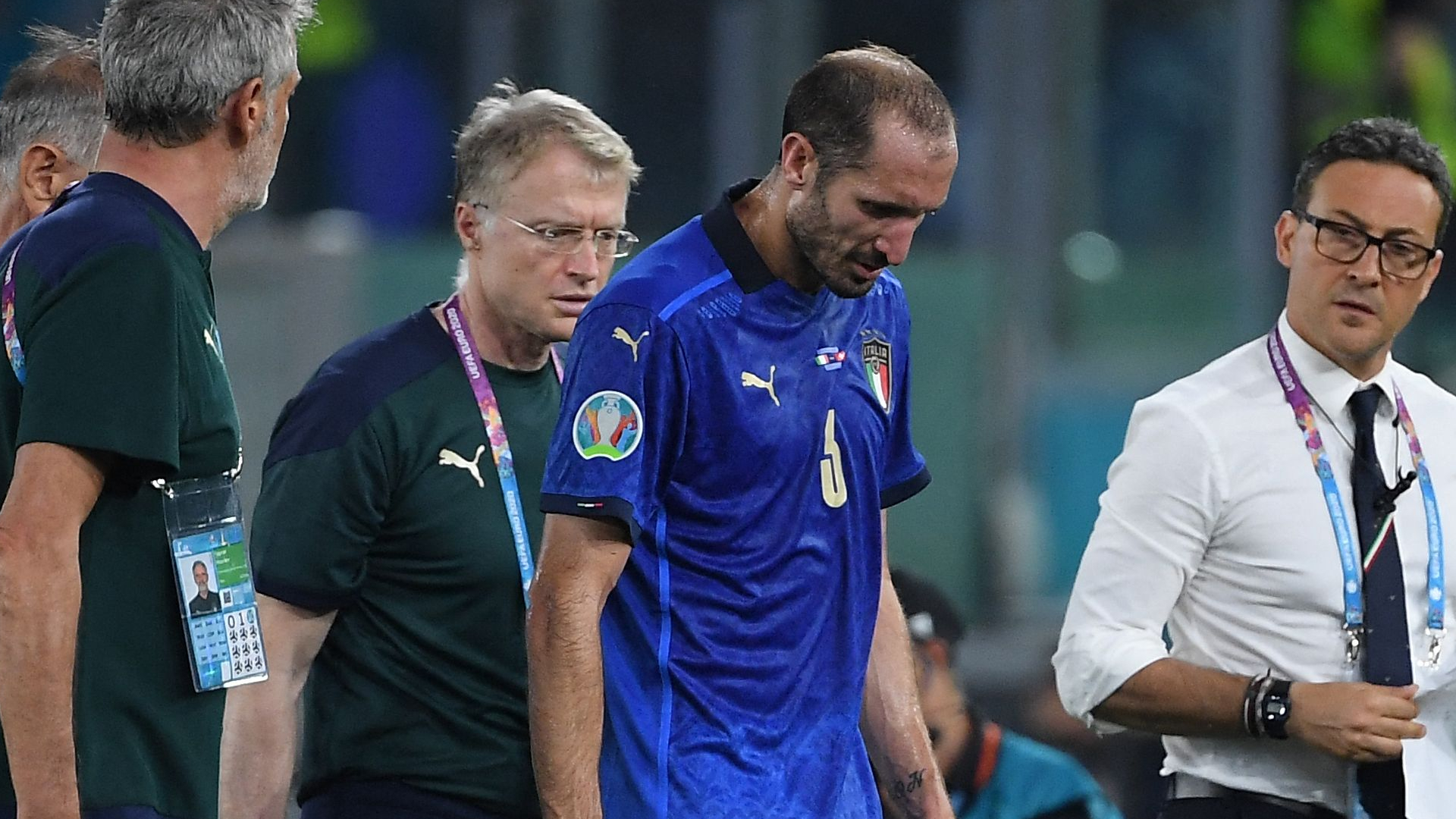 Euro 2020: Italy 3-0 Switzerland full match reaction and quotes: Chiellini needs further tests amid injury scare