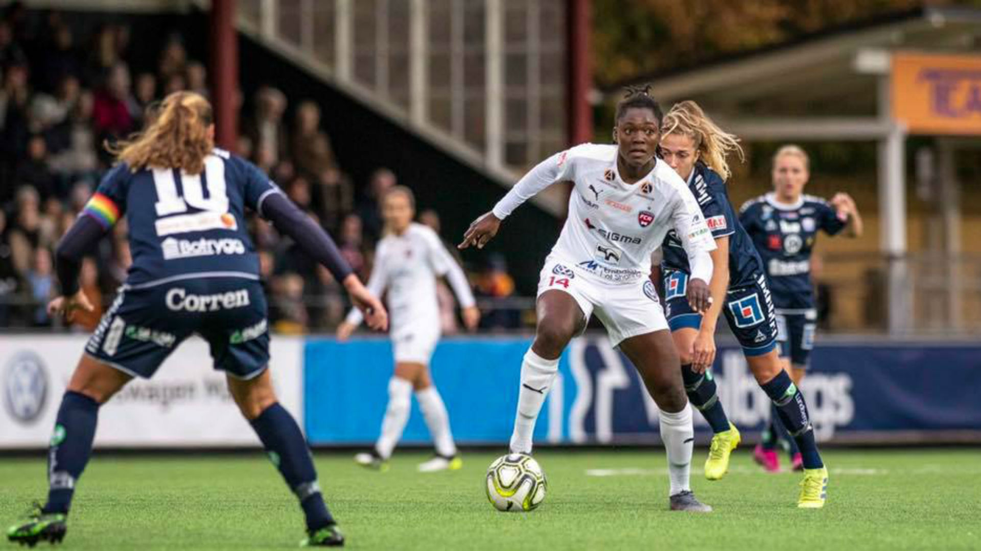 Anam Imo scores first goal of the season in Rosengard victory over Djurgarden