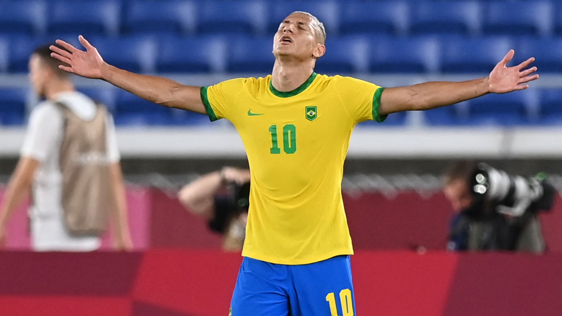 Richarlison makes Premier League history at Olympics 2020 as Everton star hits hat-trick for Brazil