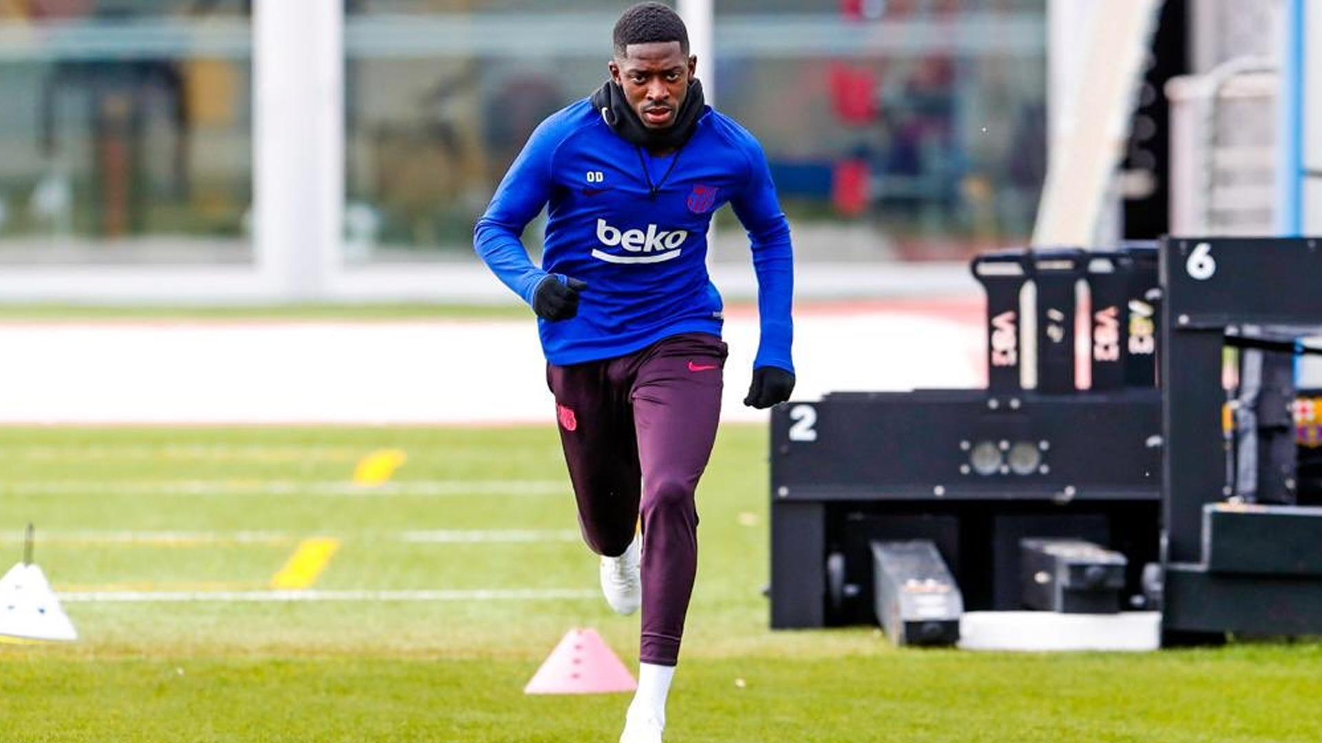 Barcelone - Dembélé de retour à l'entraînement collectif