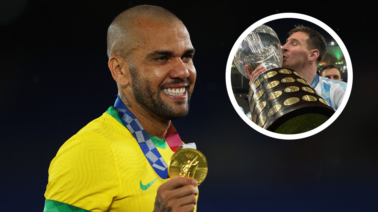 Dani Alves responds to Messi eyeing his trophy record as Barcelona legend targets more history